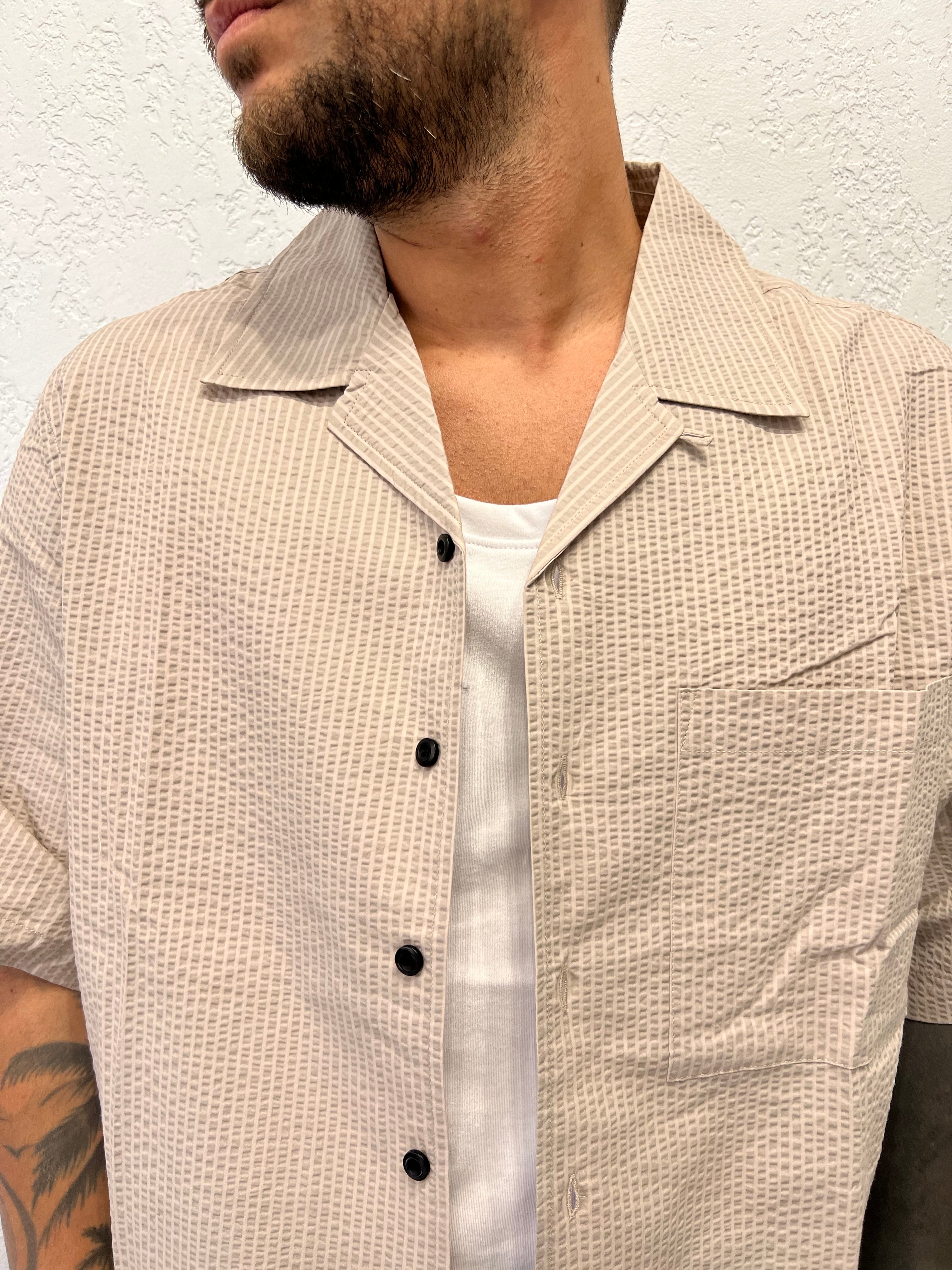 Camicia Goffrato
