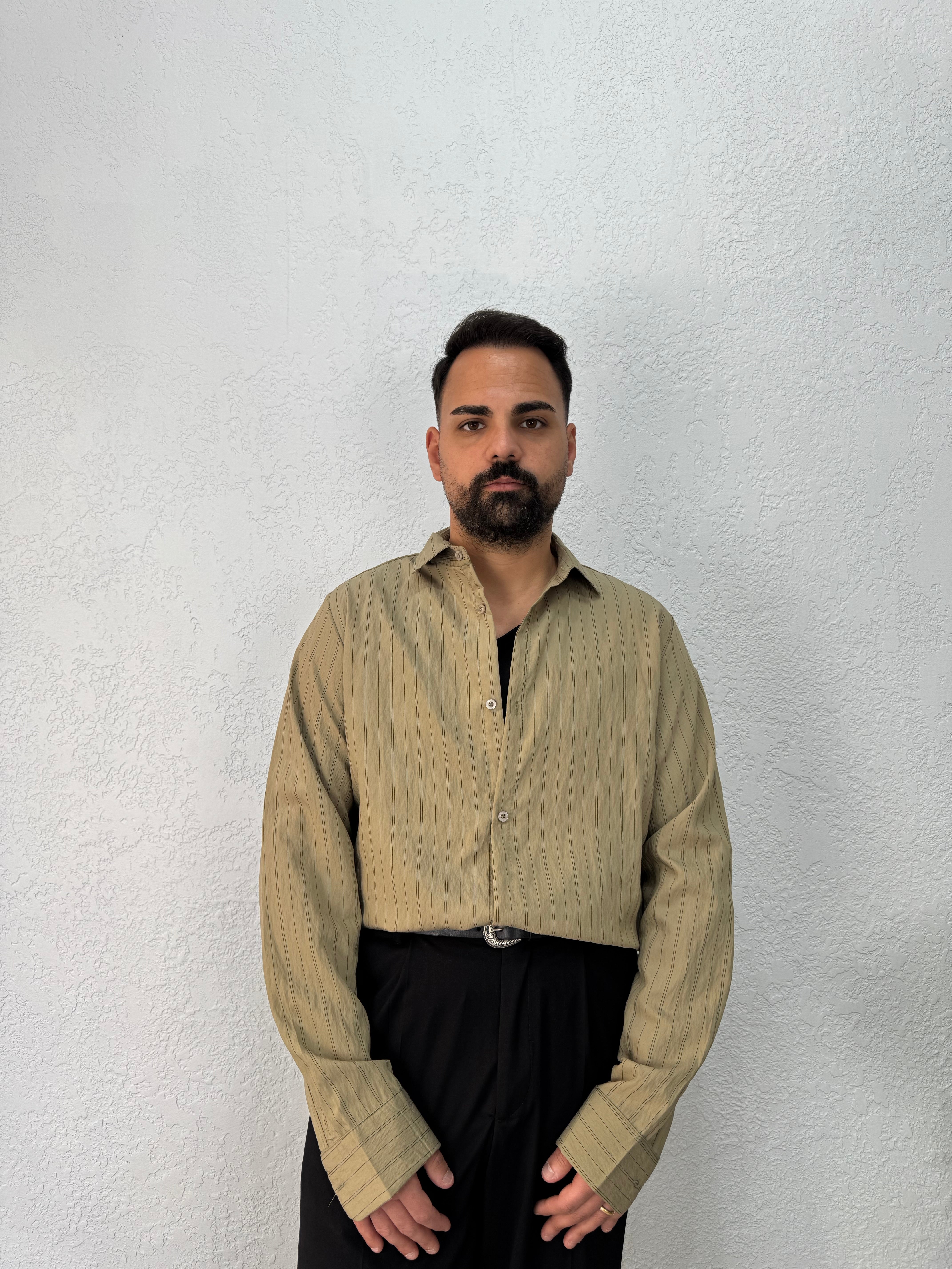 Camicia Effetto Stropicciato