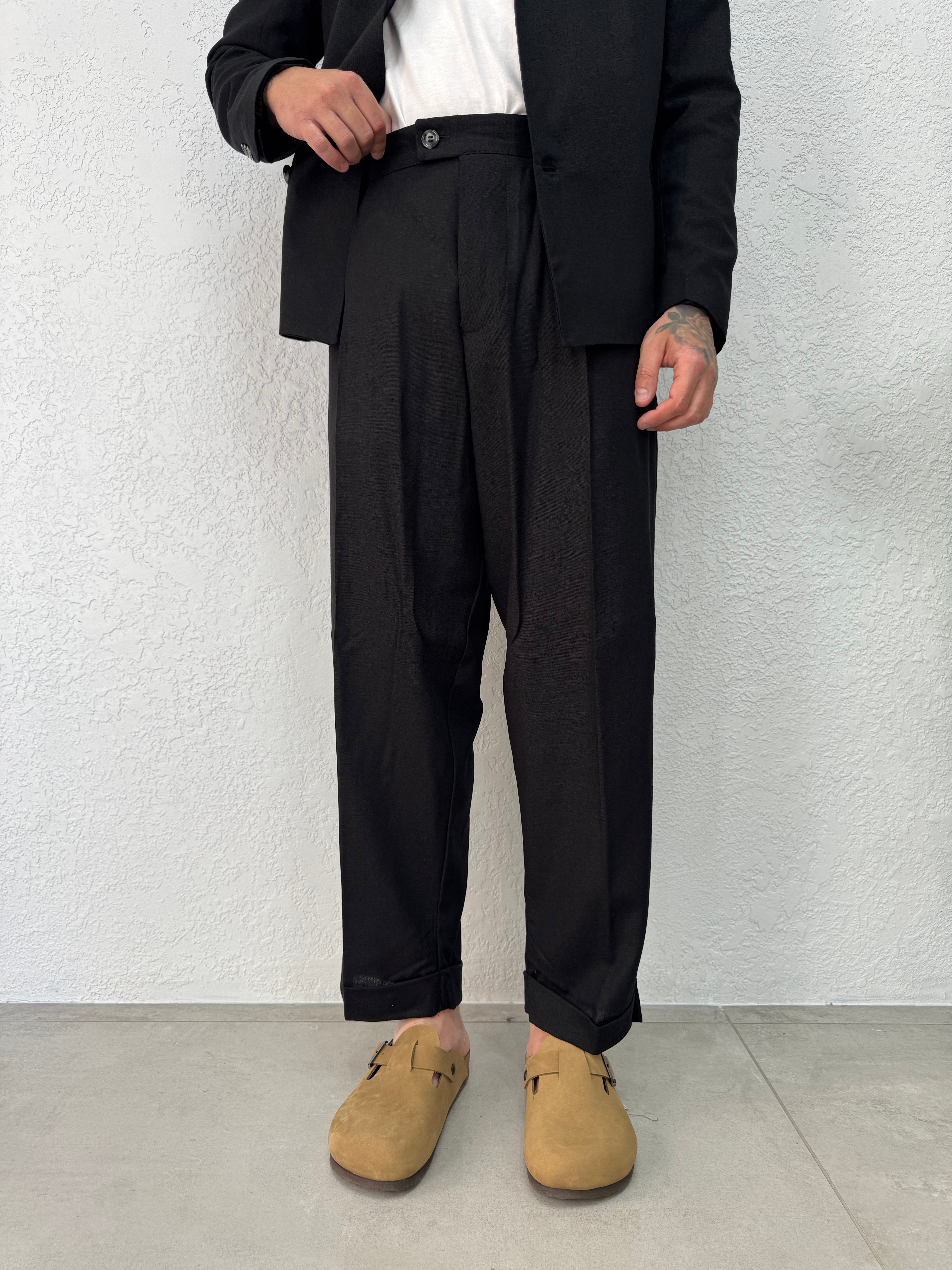Pantalone Atene Lino