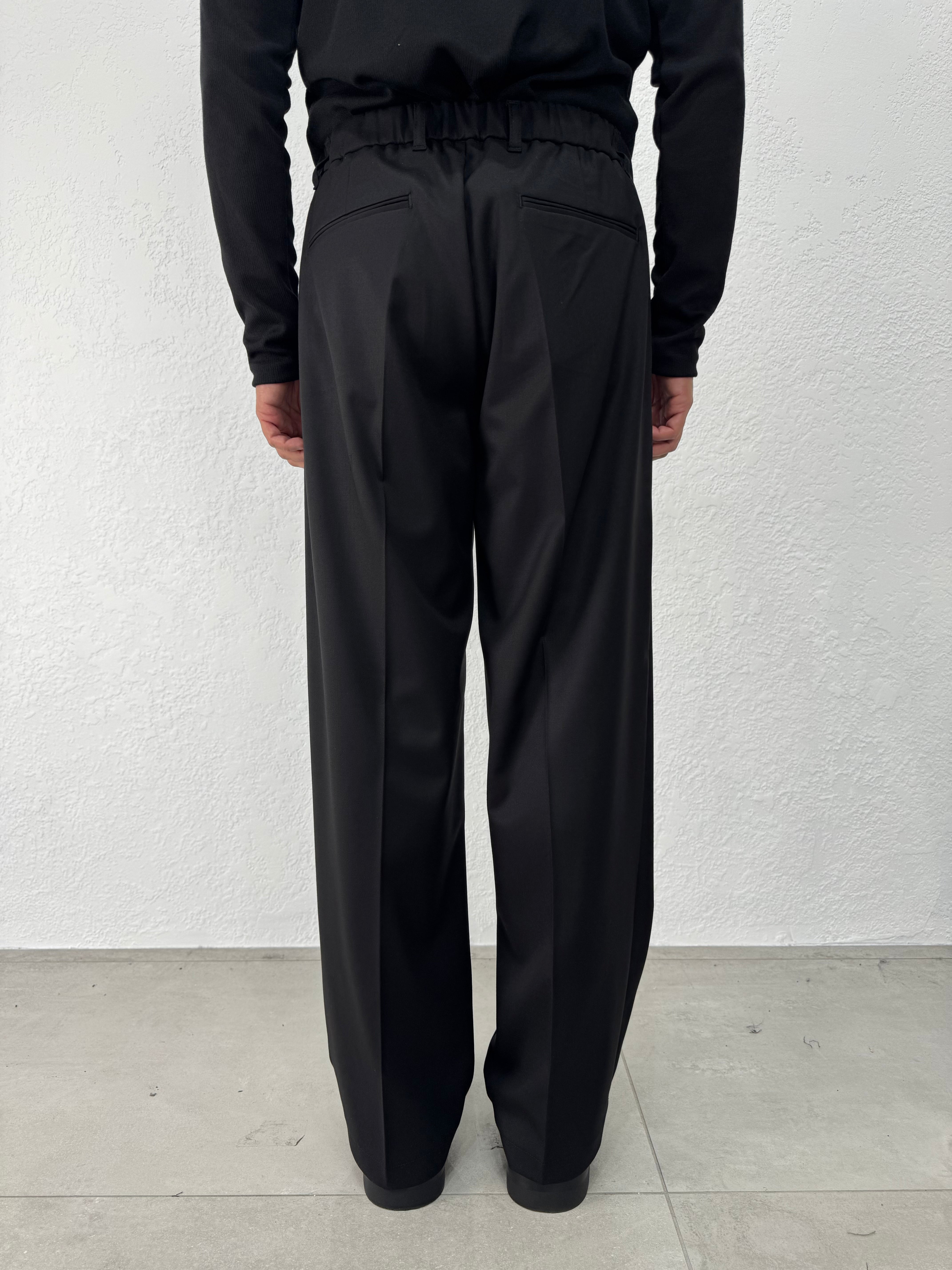 PANTALONE KARL MOLLA BOTTONE FONDO AMPIO