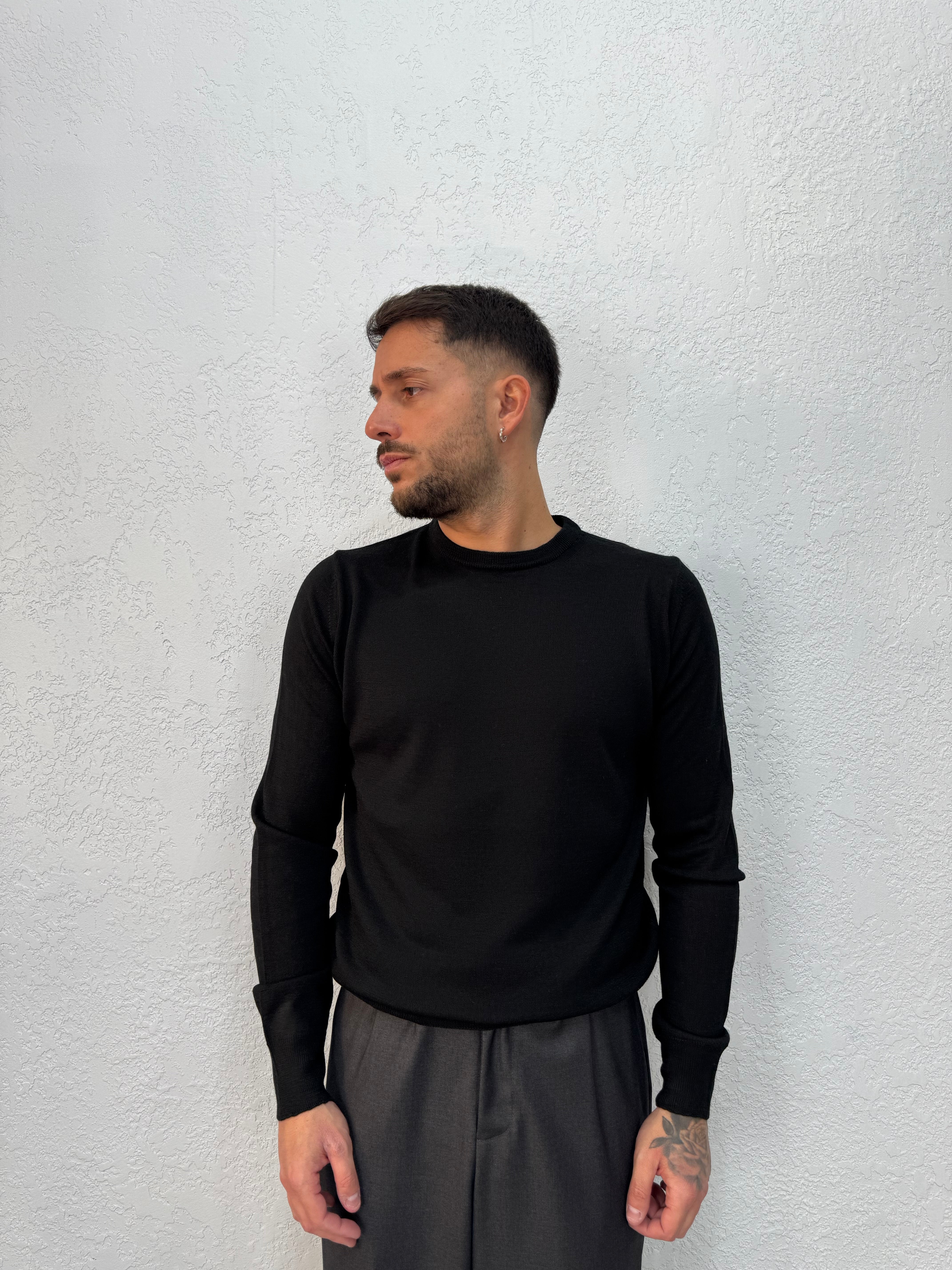 Maglia Girocollo Lana Merinos
