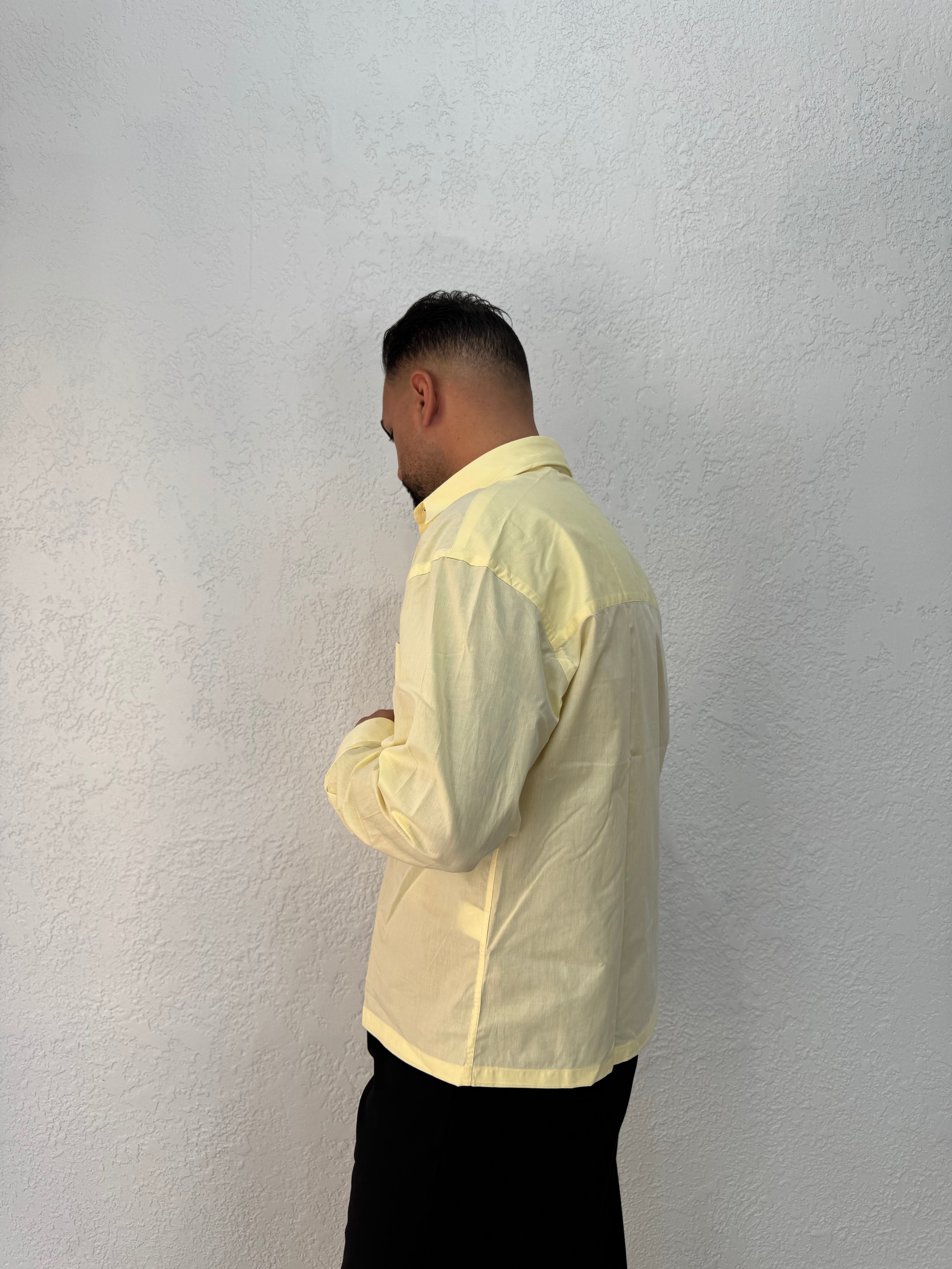 Camicia Boxy Tinta Unita