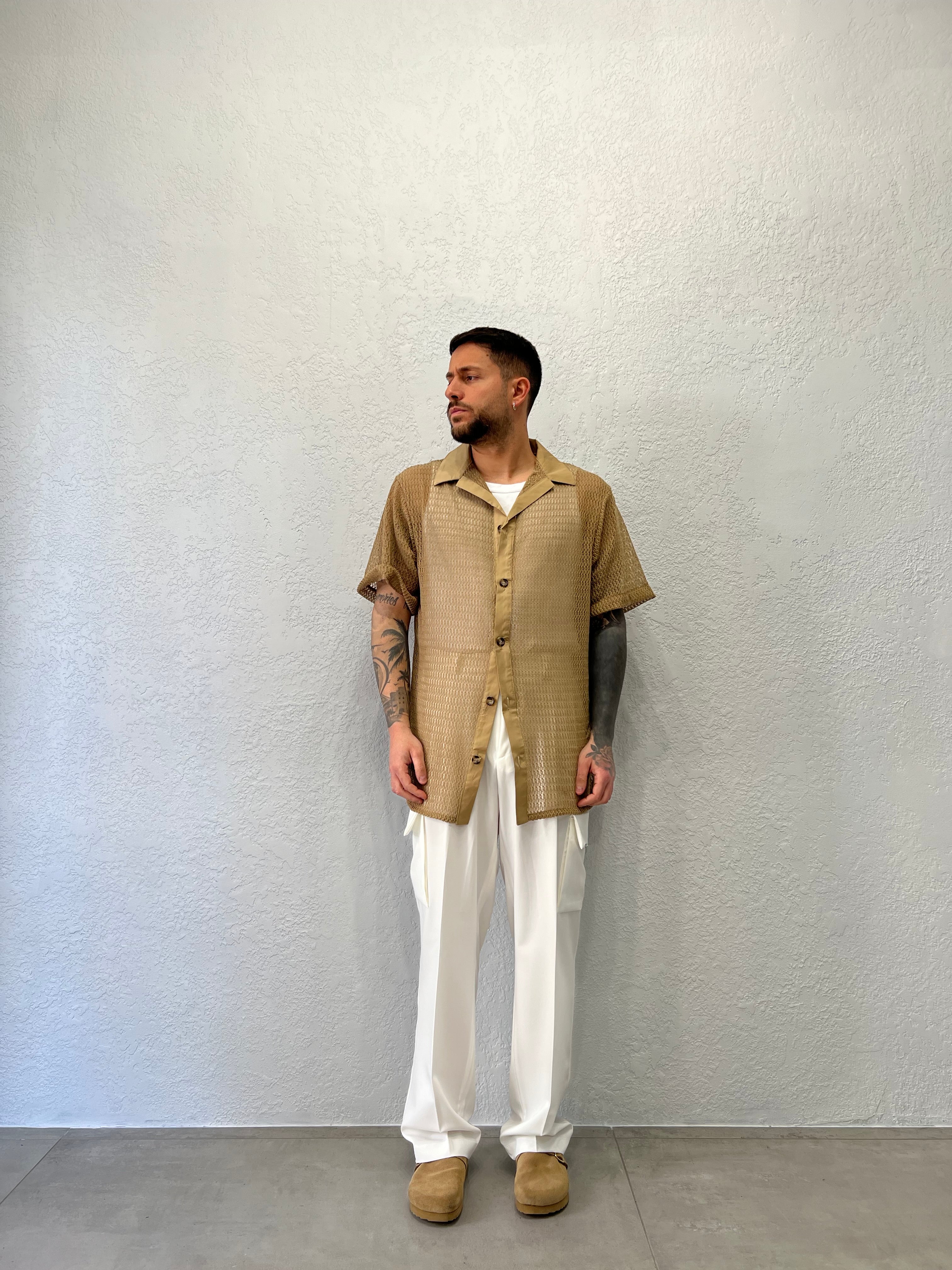 Camicia in Filo Traforata