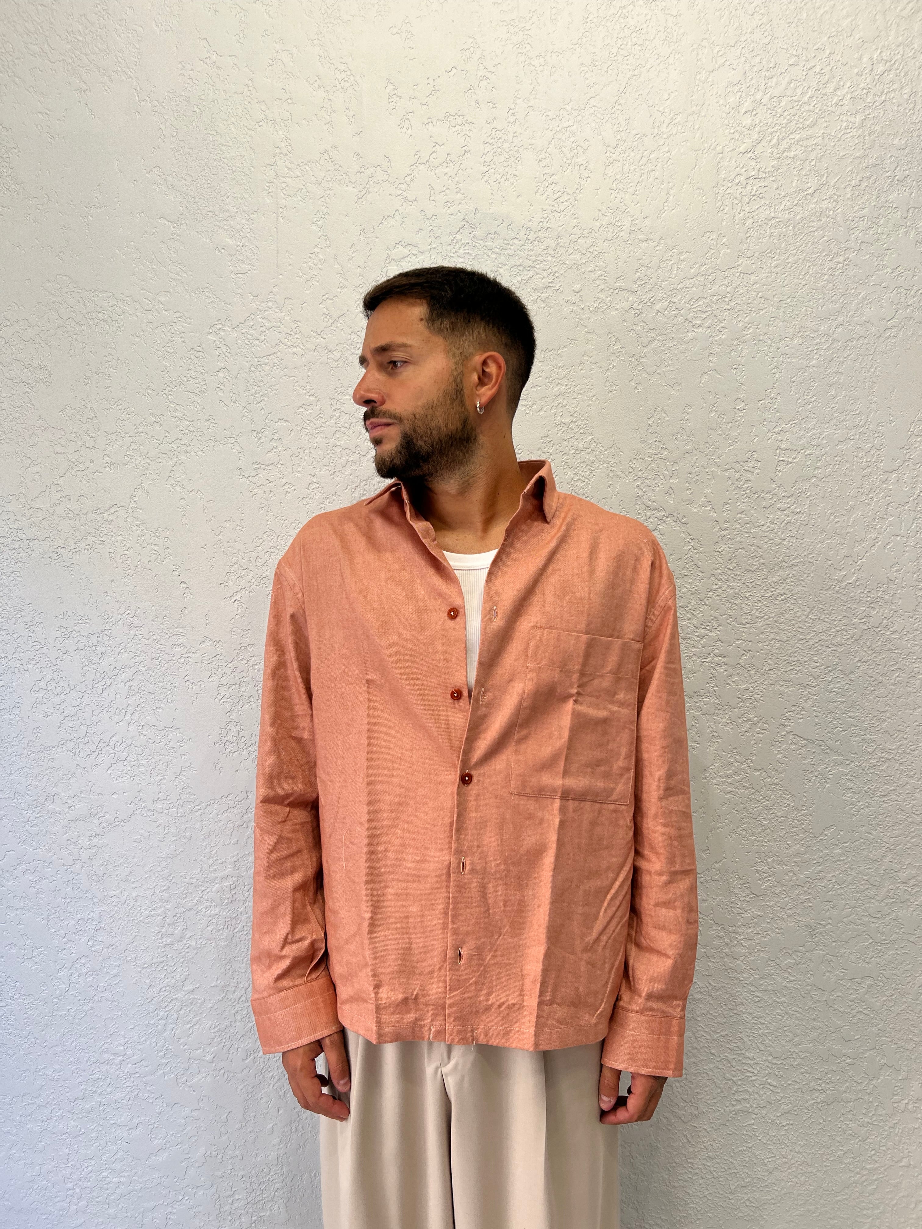 CAMICIA BOXY IN FLANELLA