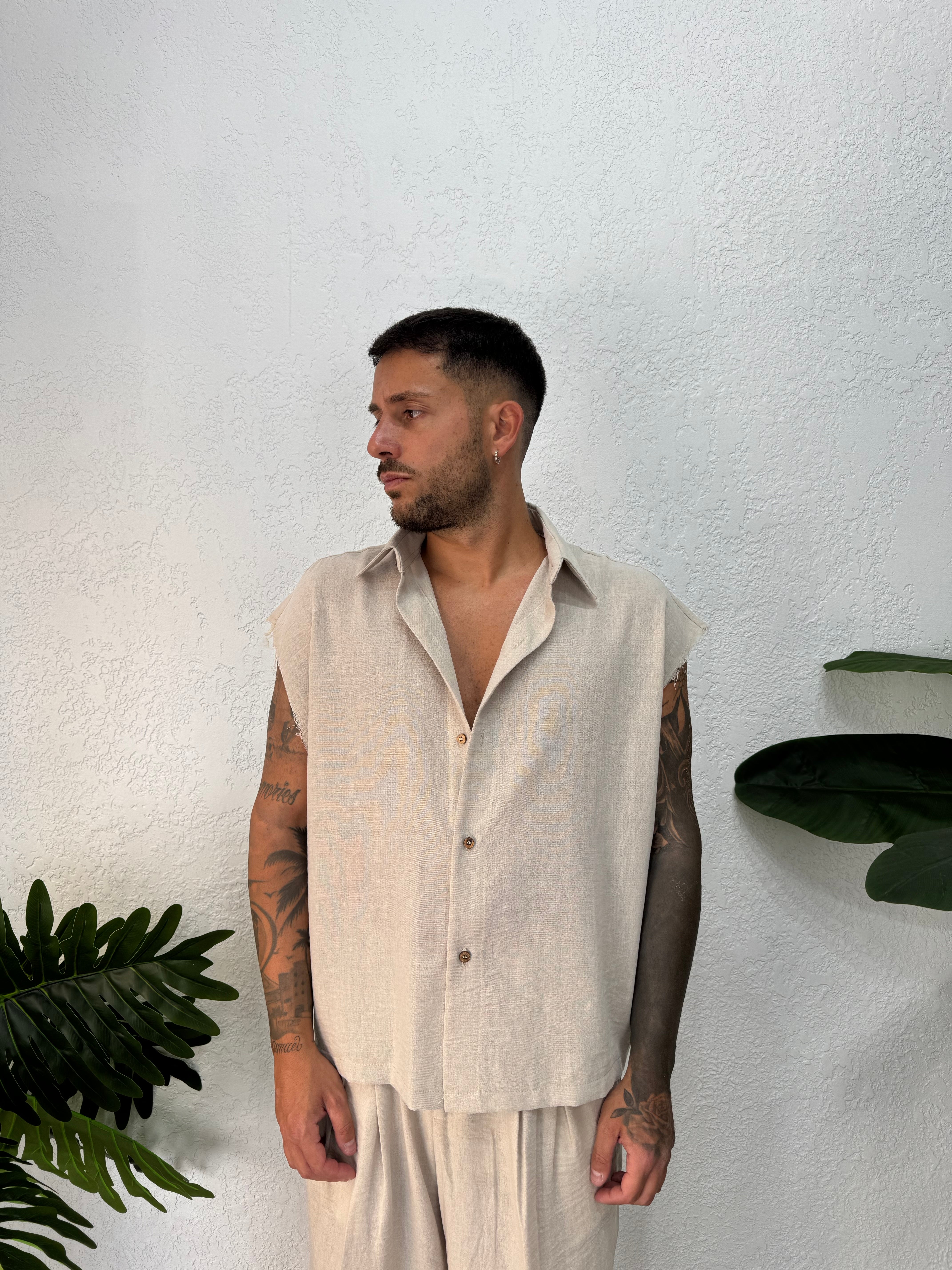 Camicia Smanicato Noah