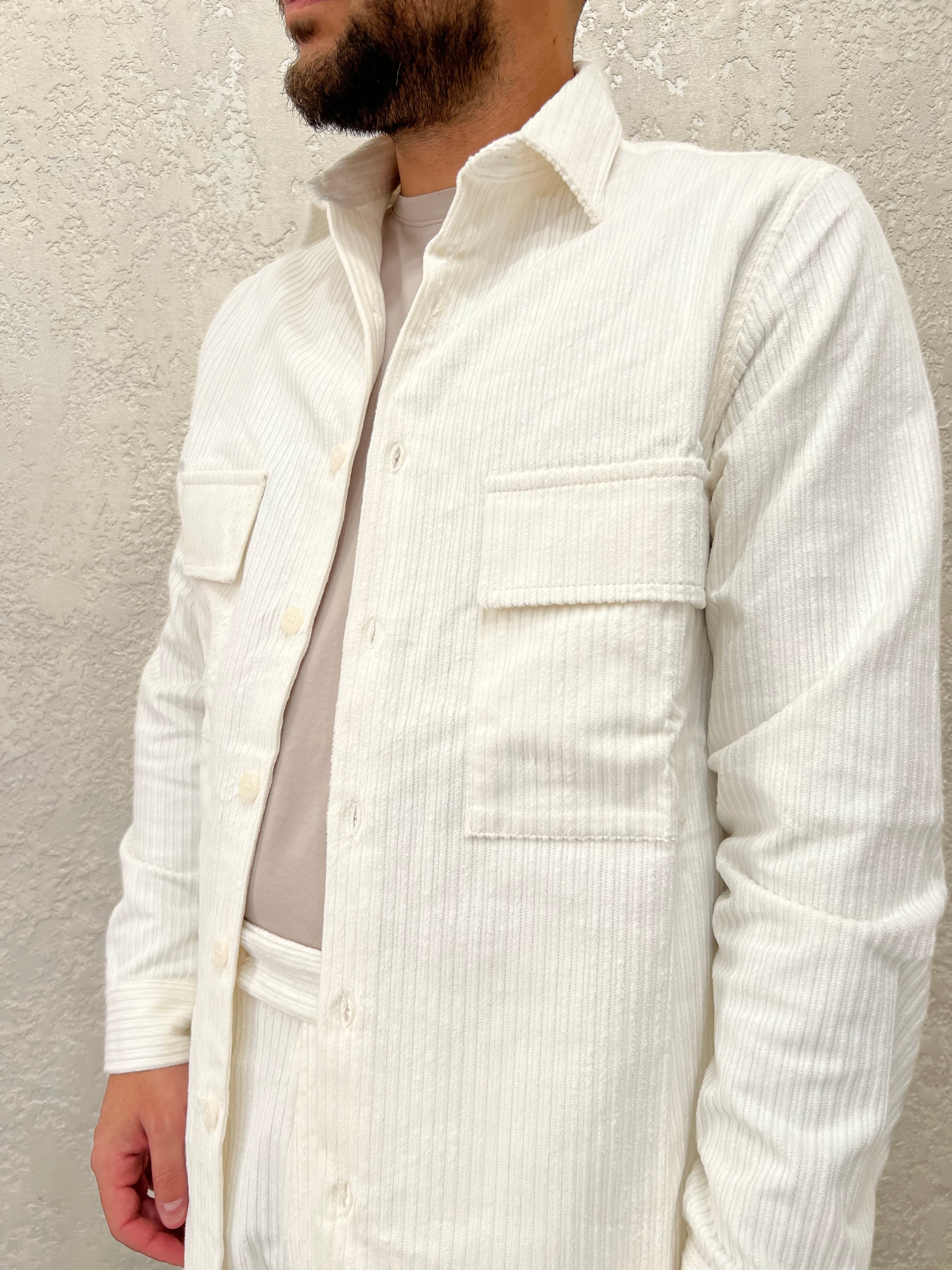 Camicia in Velluto Coordinato