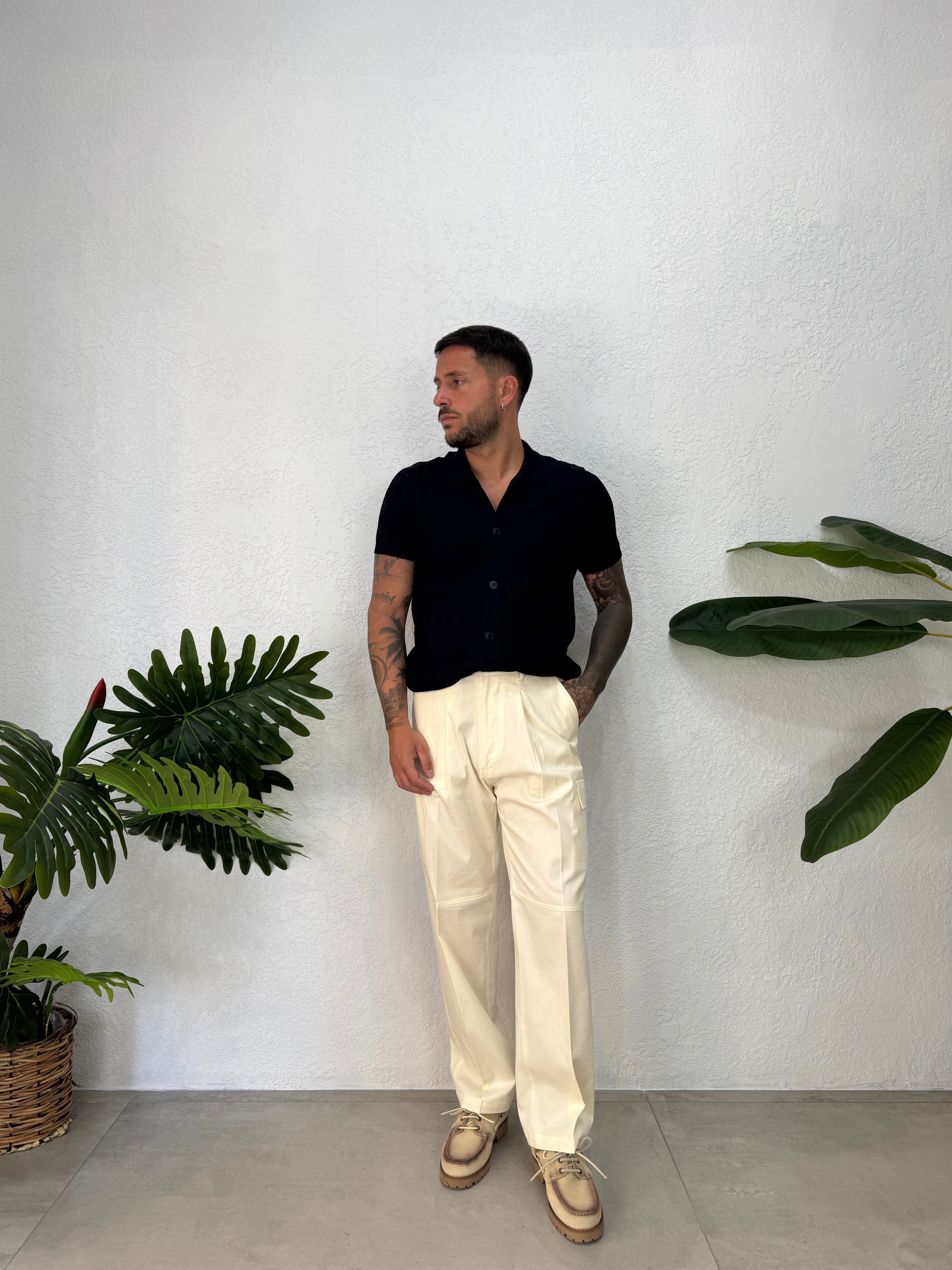 Camicia Regolare in Filo