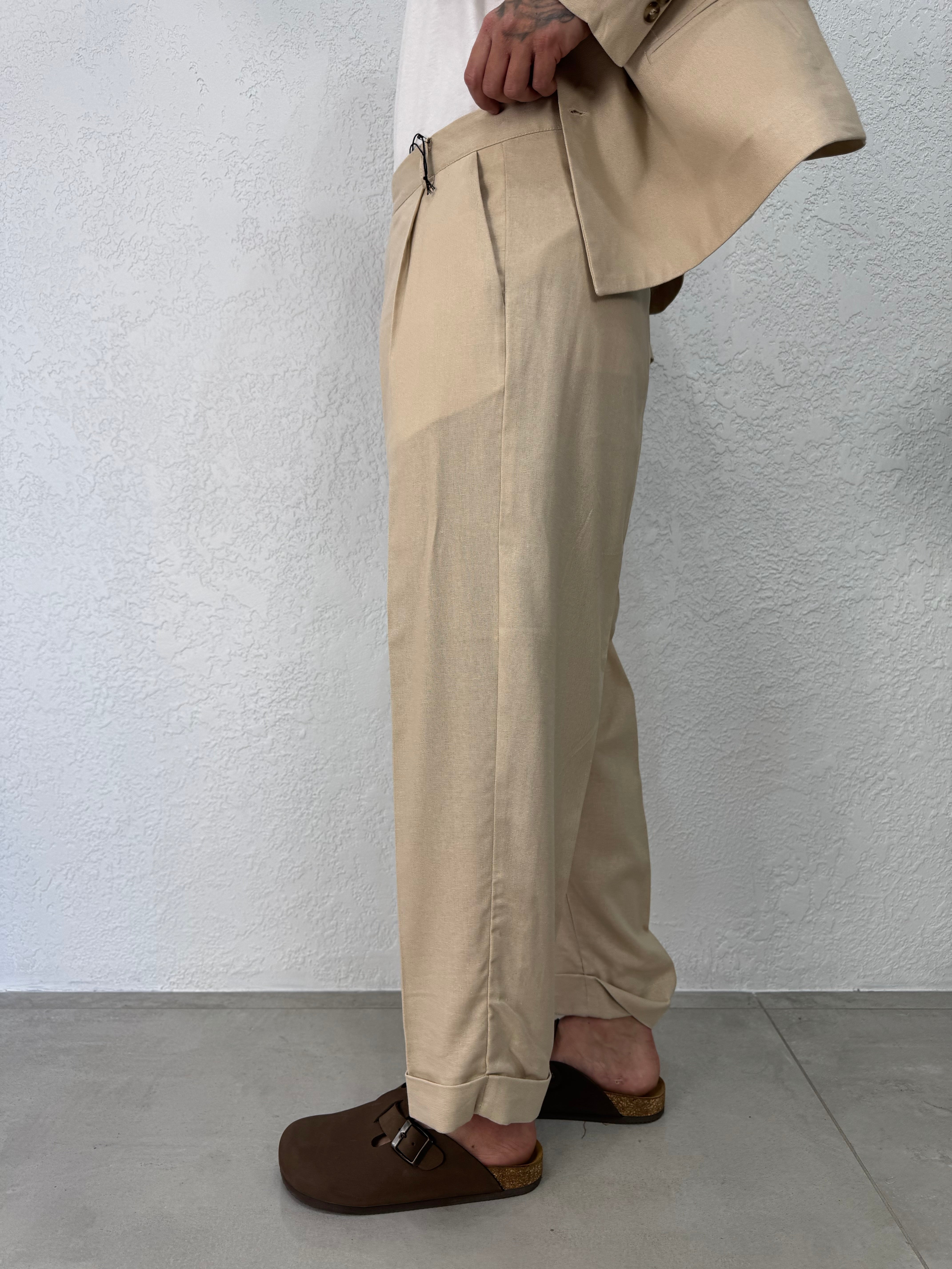 Pantalone Atene Lino