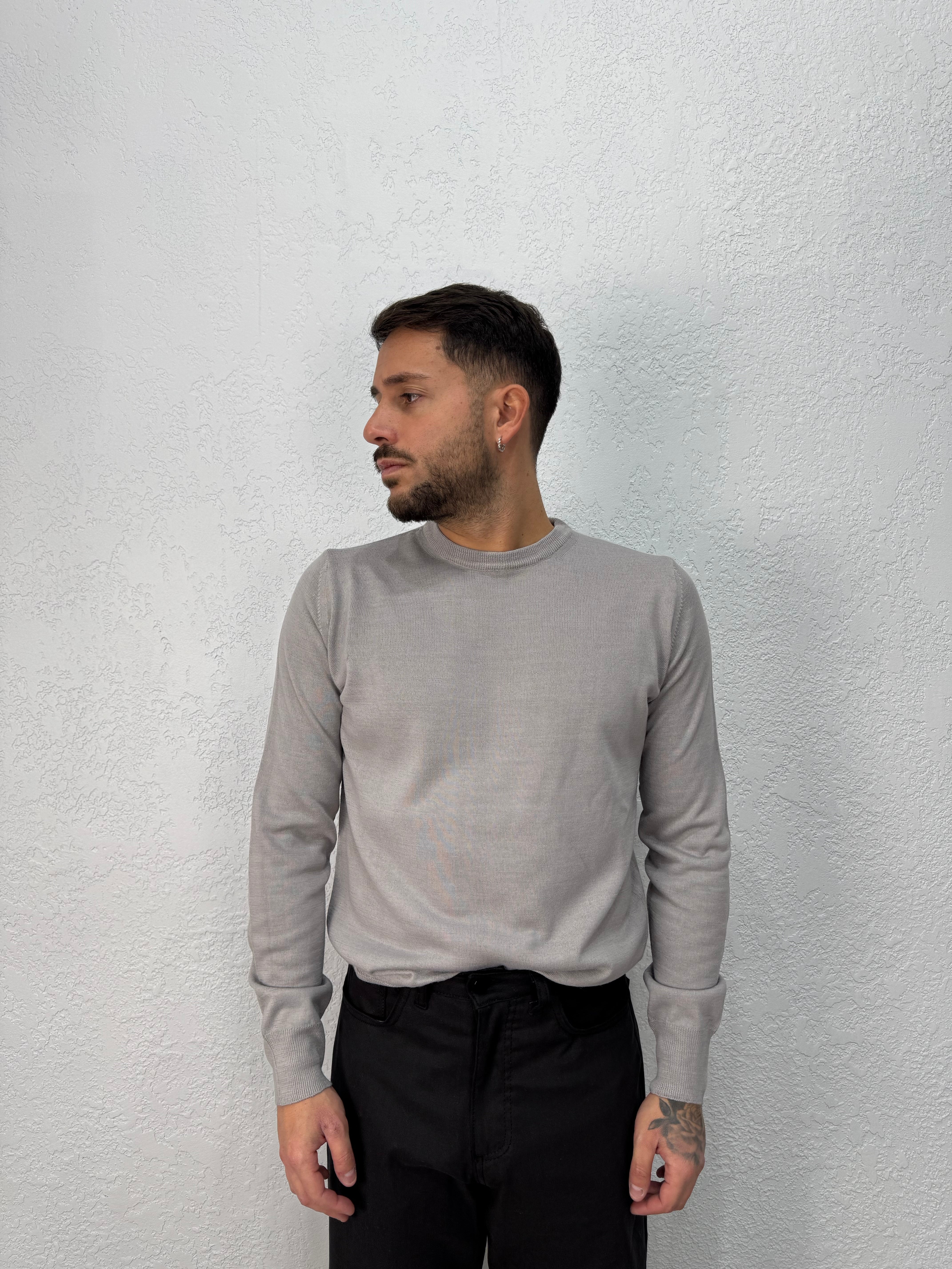 Maglia Girocollo Lana Merinos