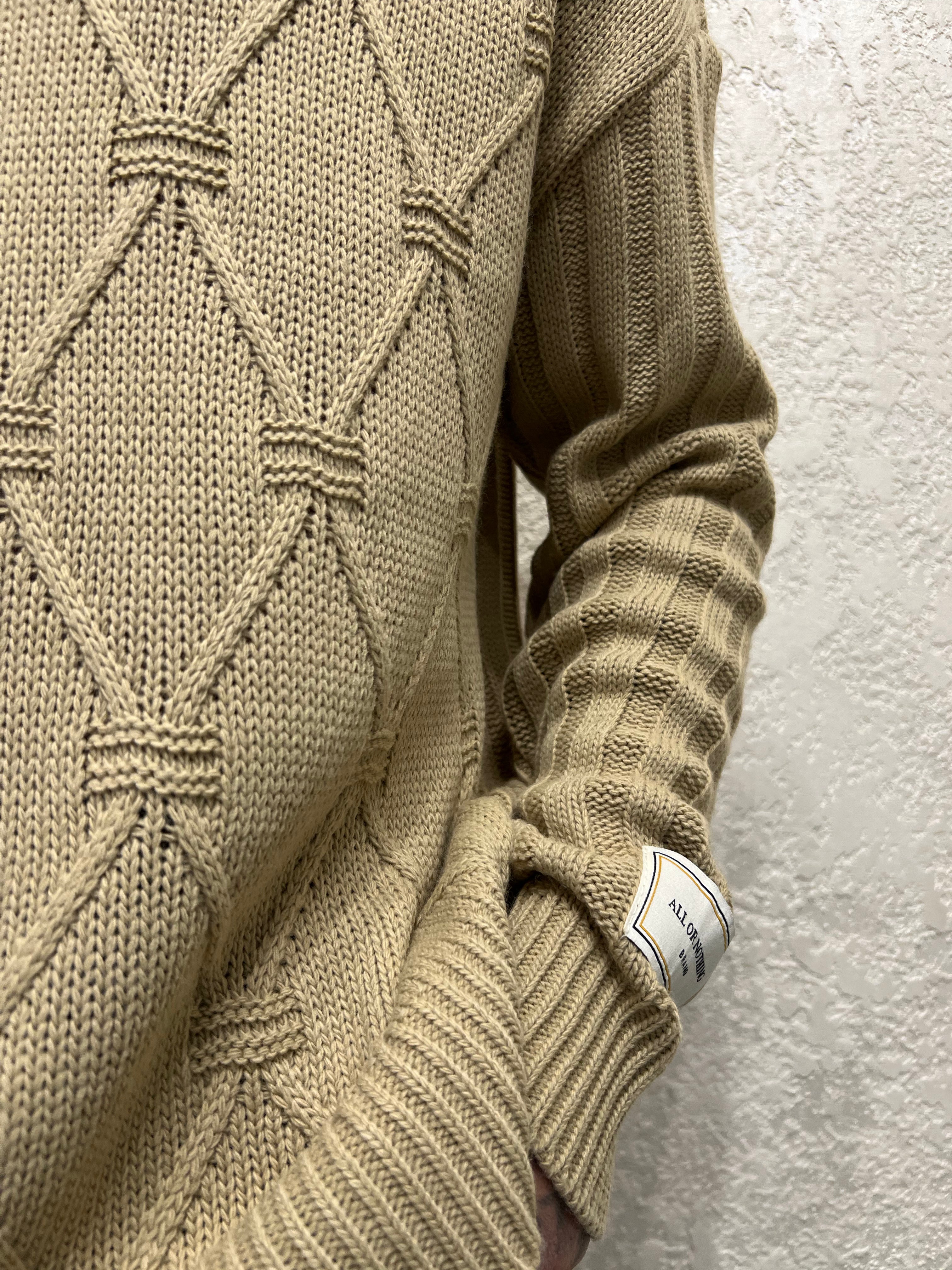 Maglione Mezzo collo Doppia Fantasia