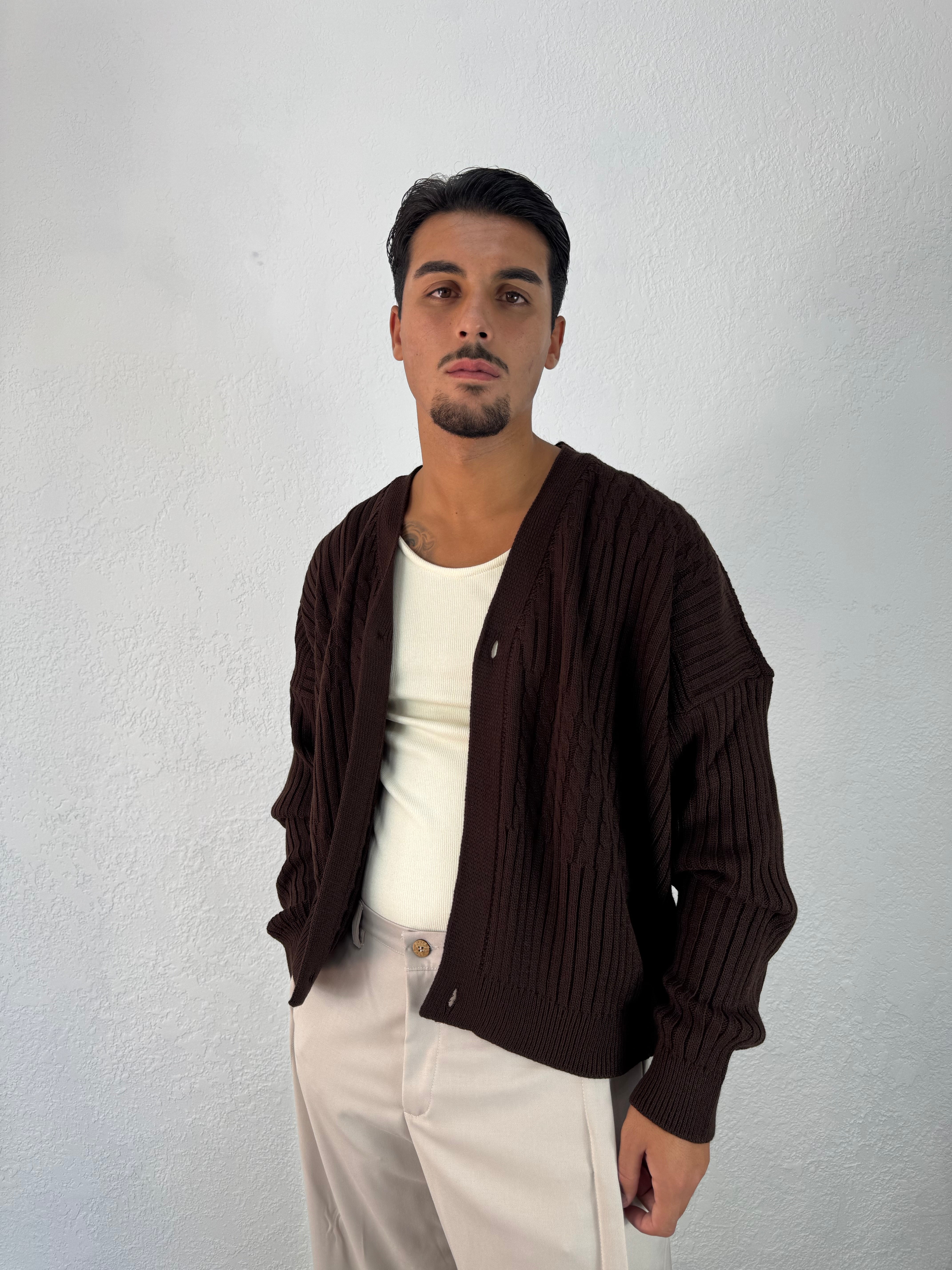 CARDIGAN DUE BOTTONI