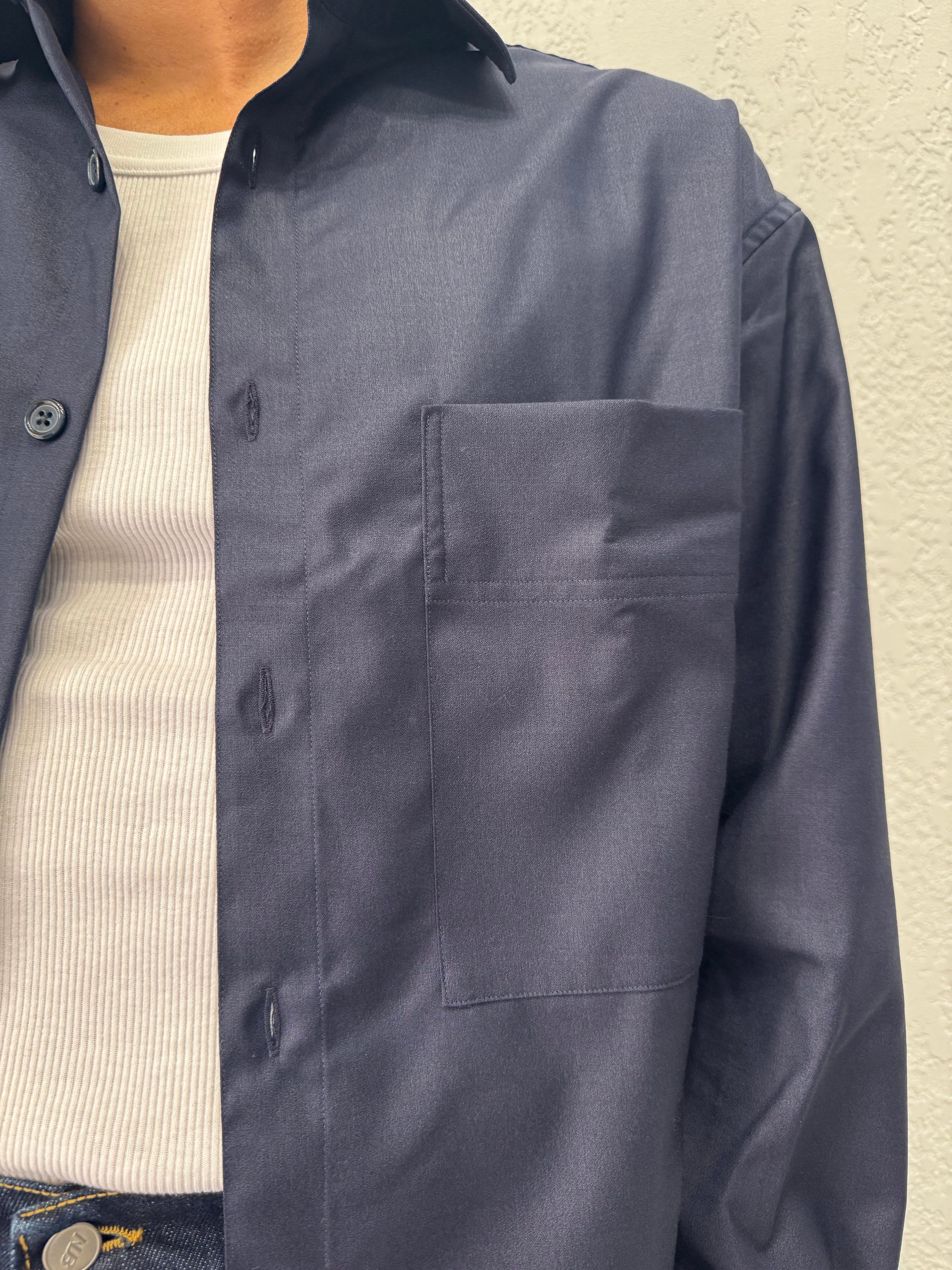 Camicia Cropped Tessuto Premium