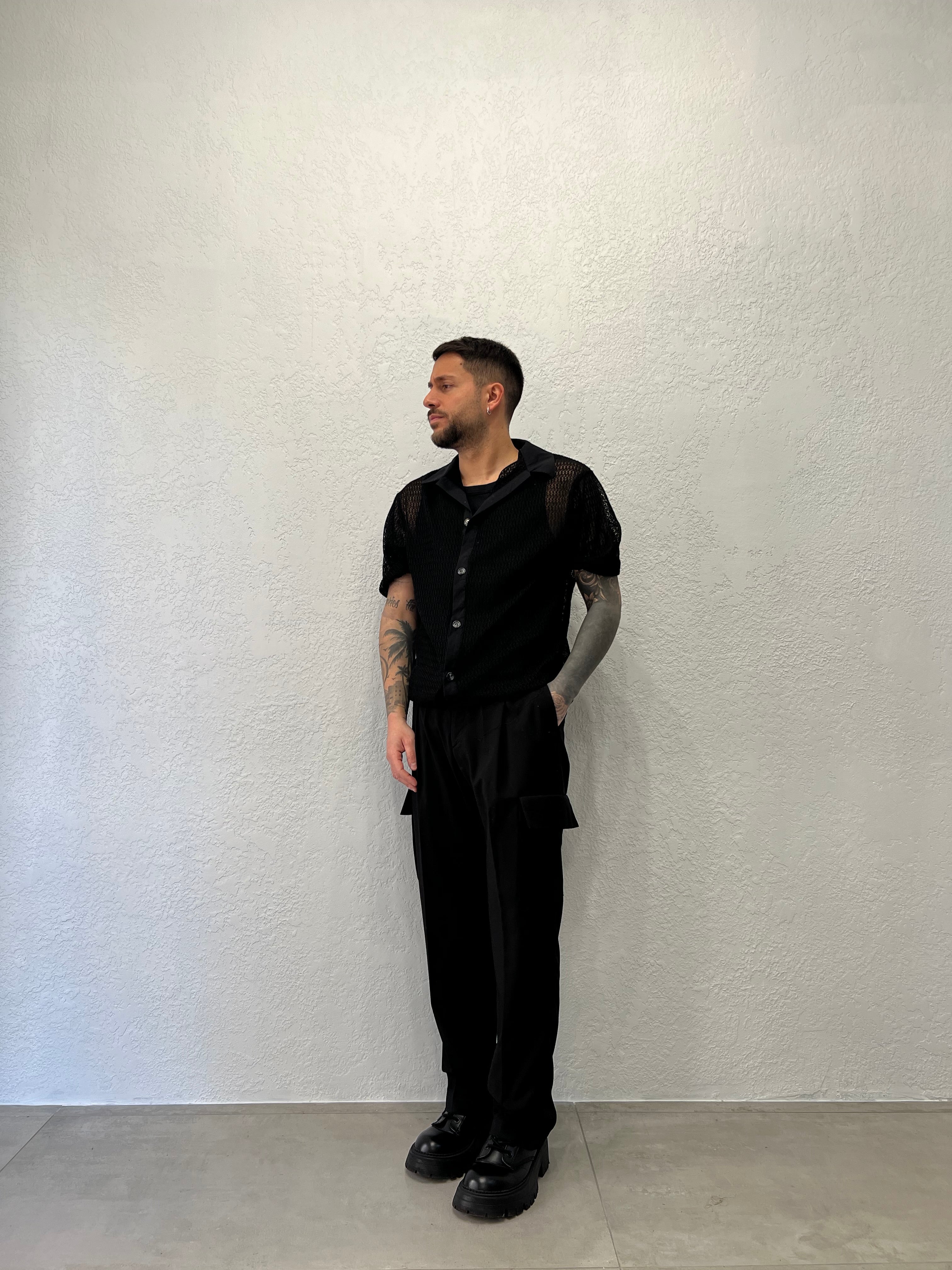 Camicia in Filo Traforata