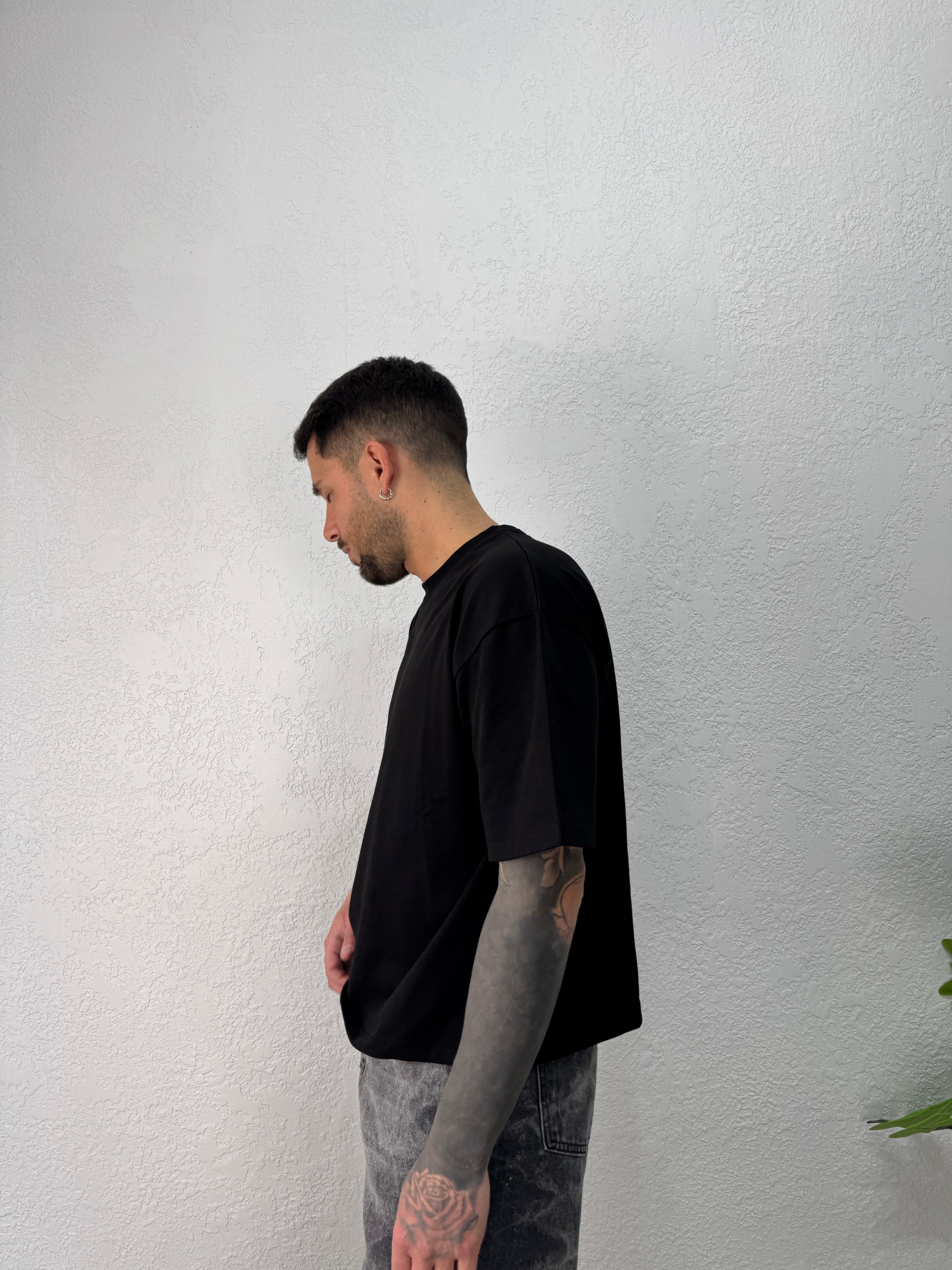 T-Shirt in Cotone Cropped