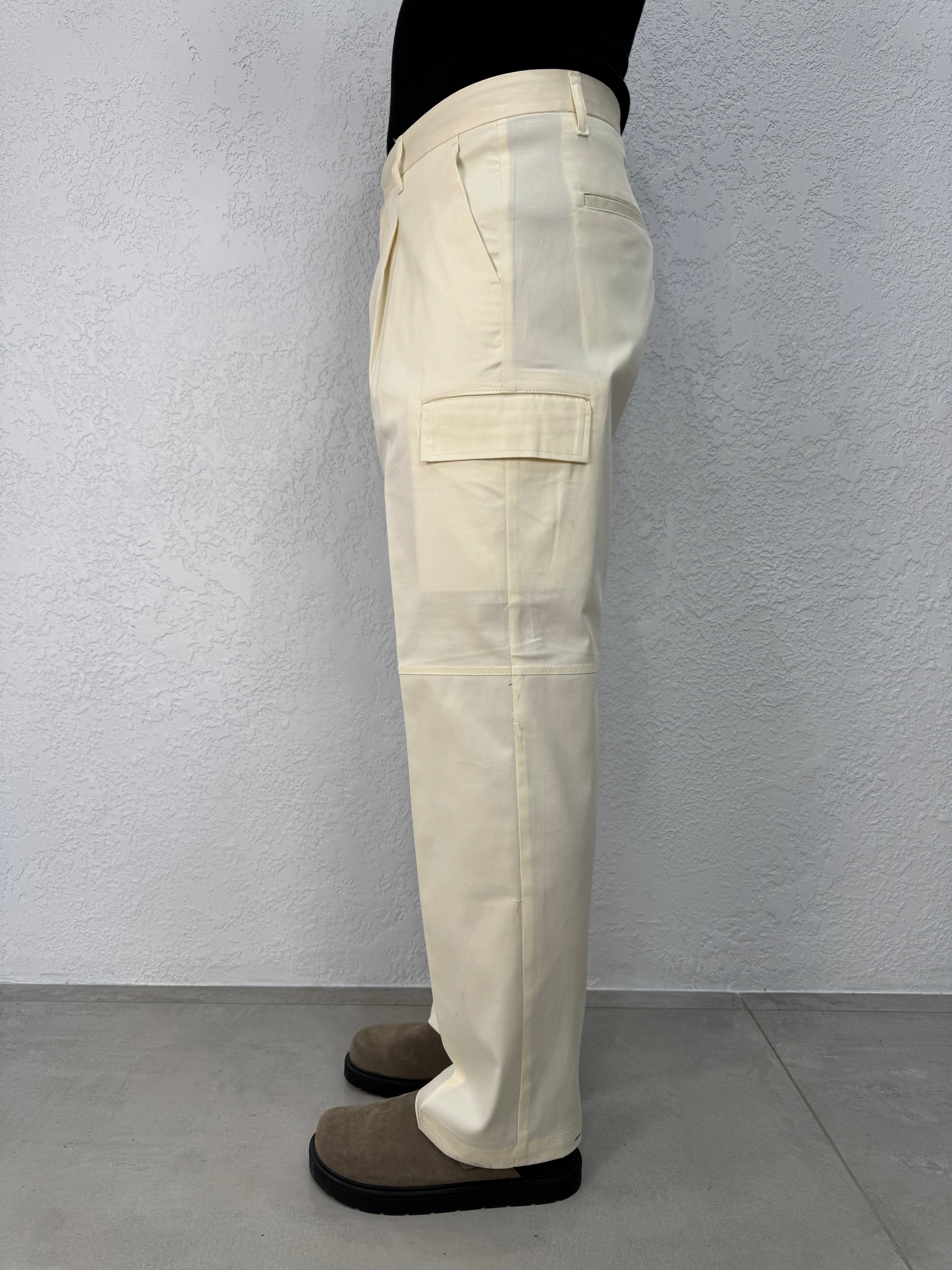 PANTALONE IN GABARDINA