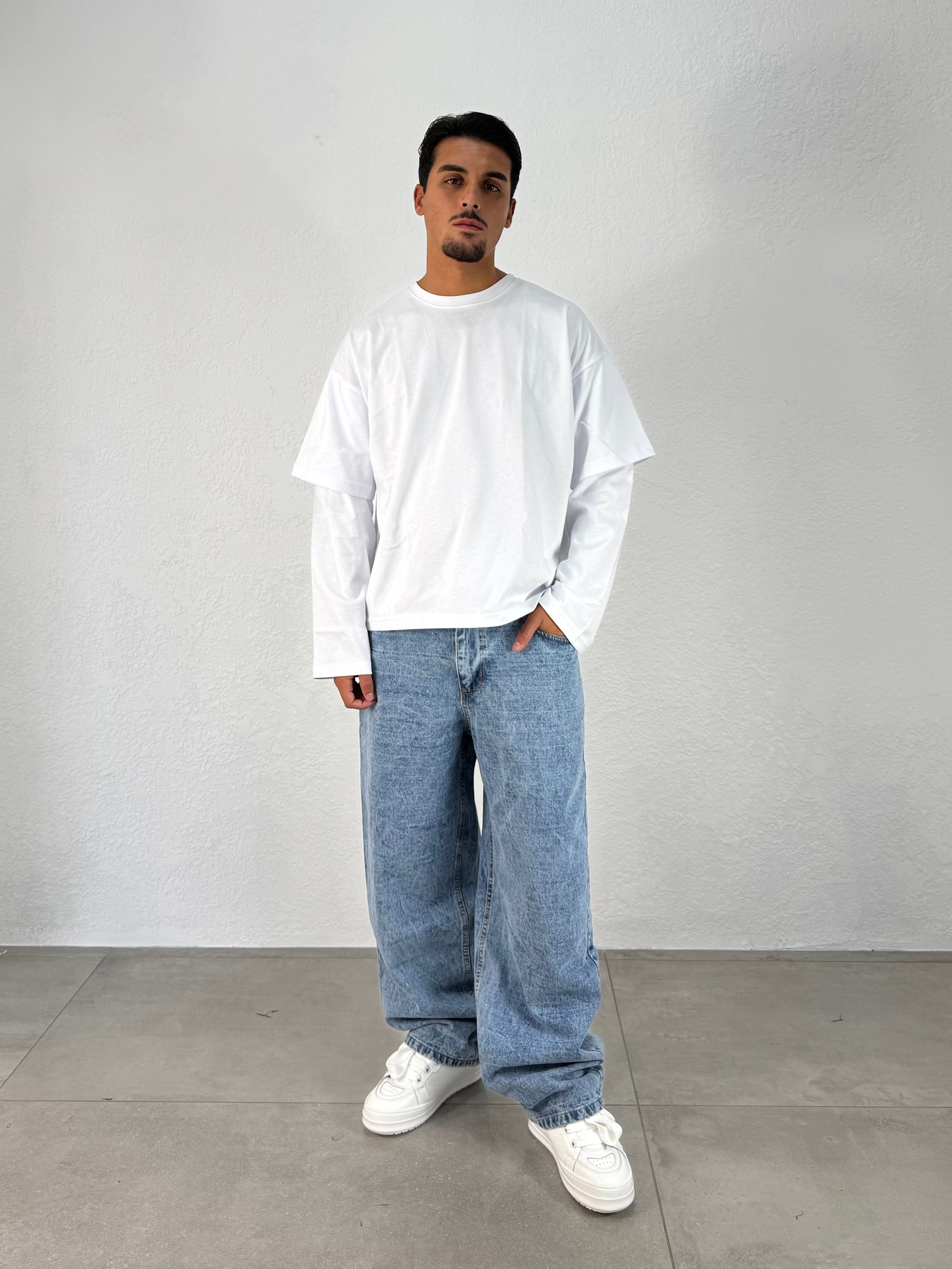 JEANS MARMORIZZATO