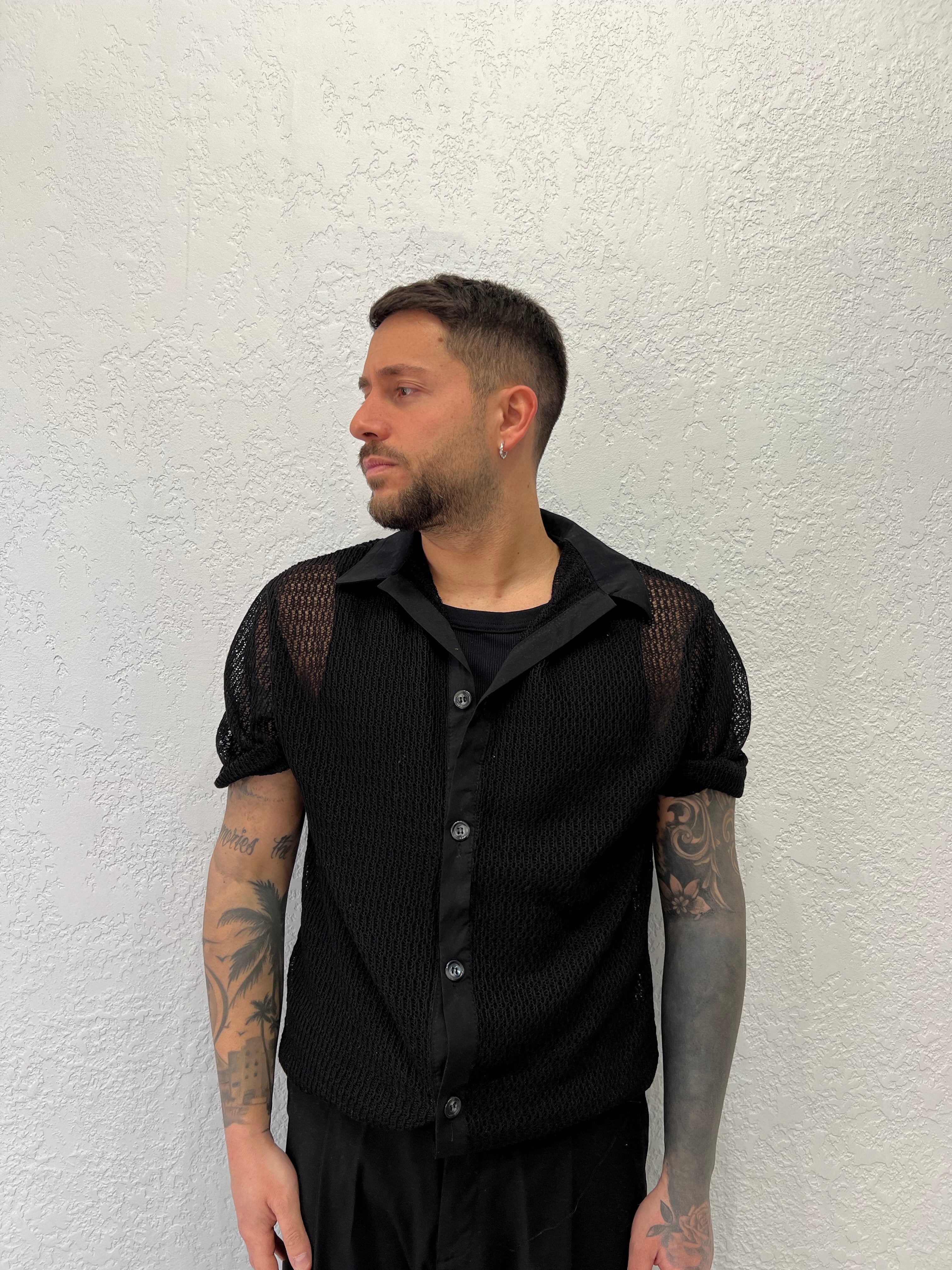 Camicia in Filo Traforata