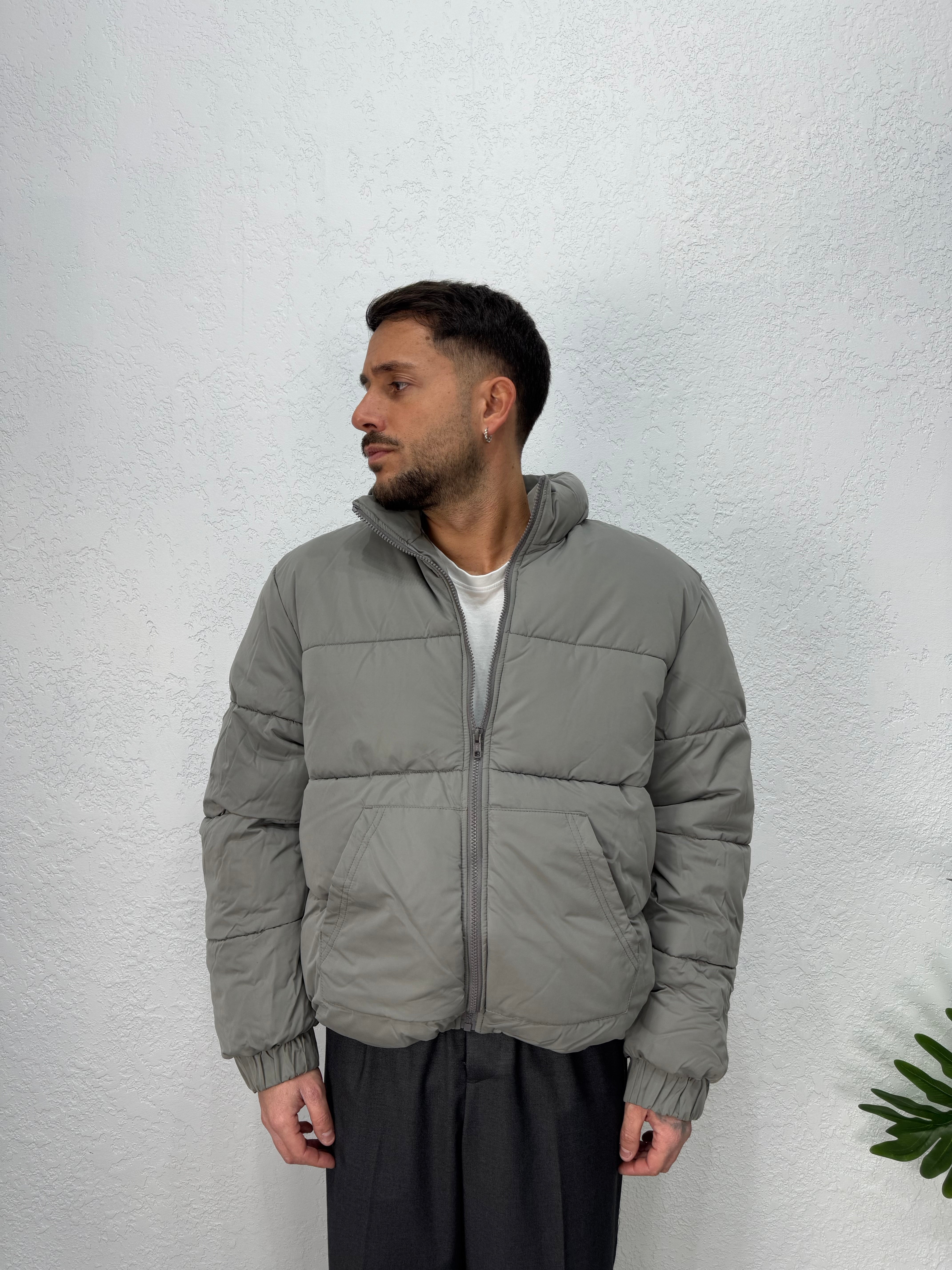 PUFFER CROPPED ASPHALT