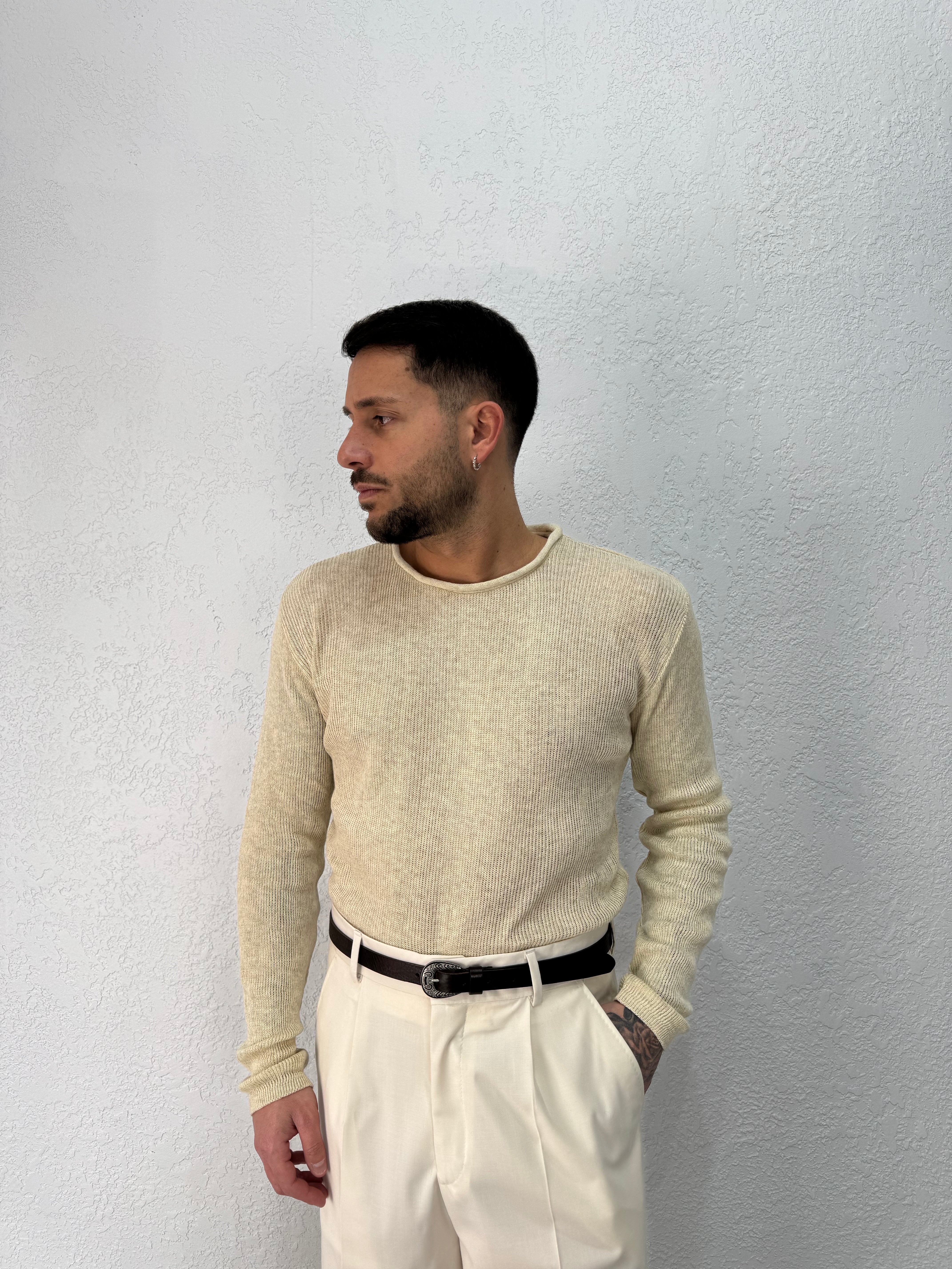 Maglia in Filo Taglio Vivo