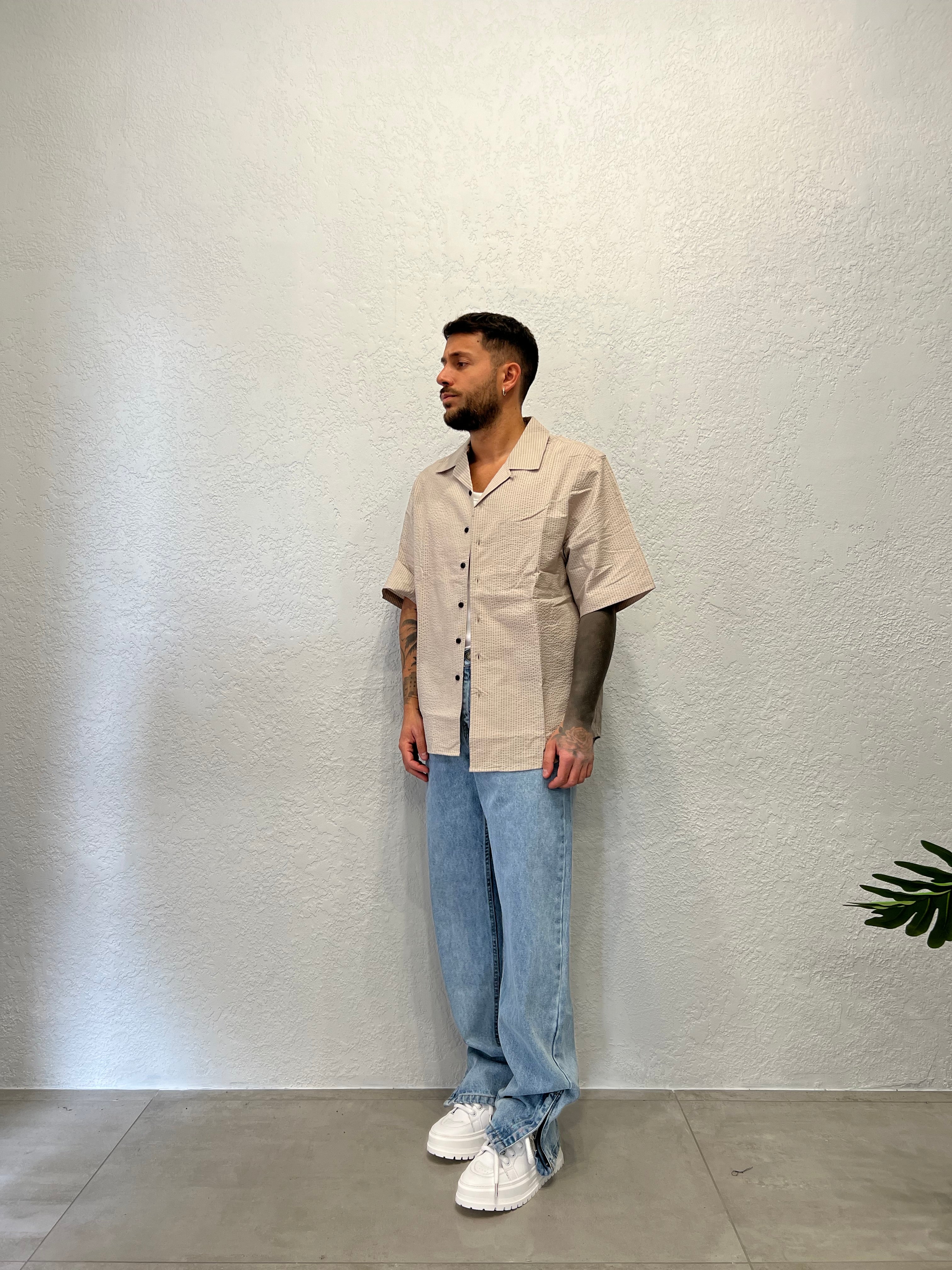 Camicia Goffrato