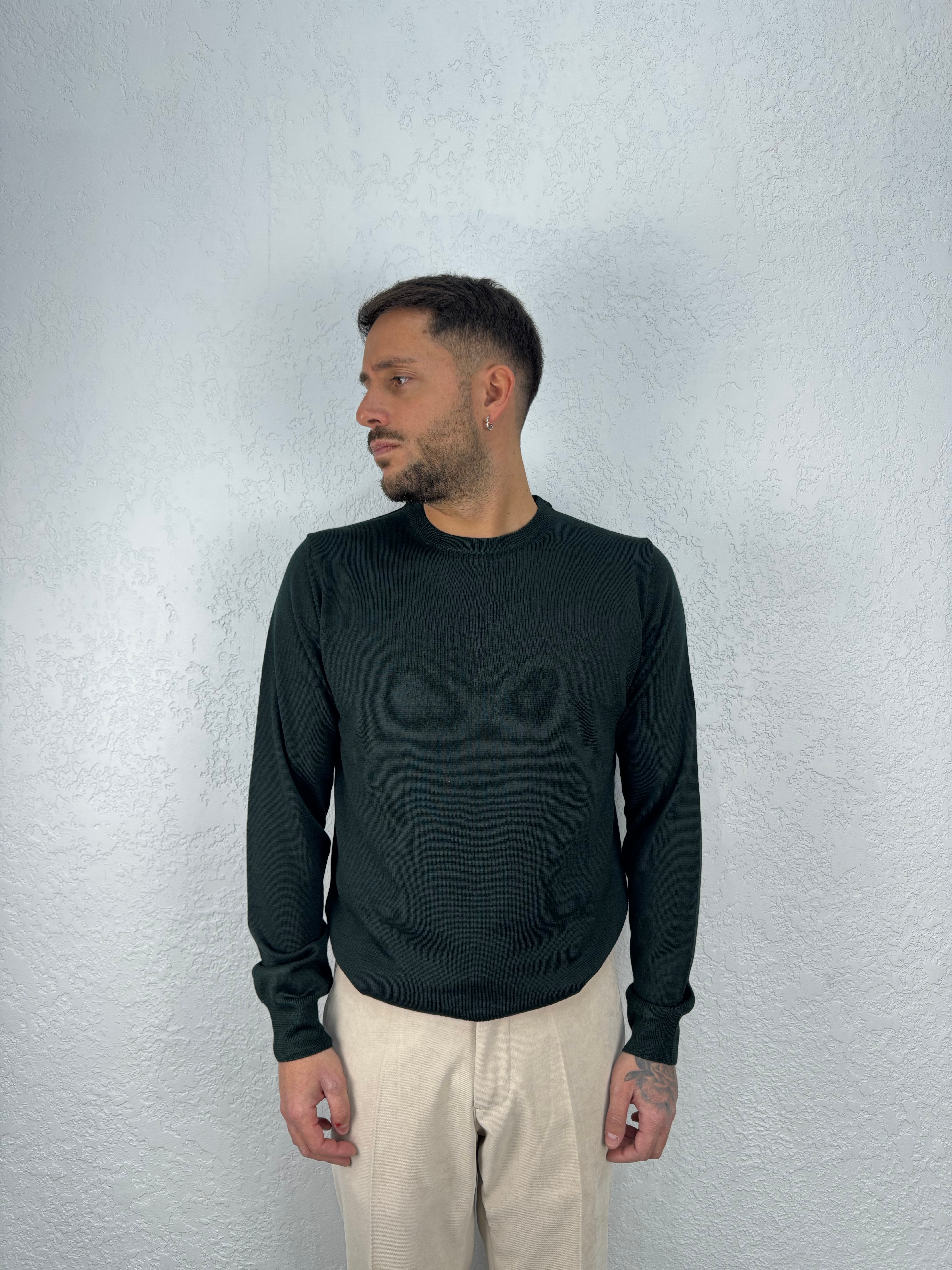 Maglia Girocollo Lana Merinos