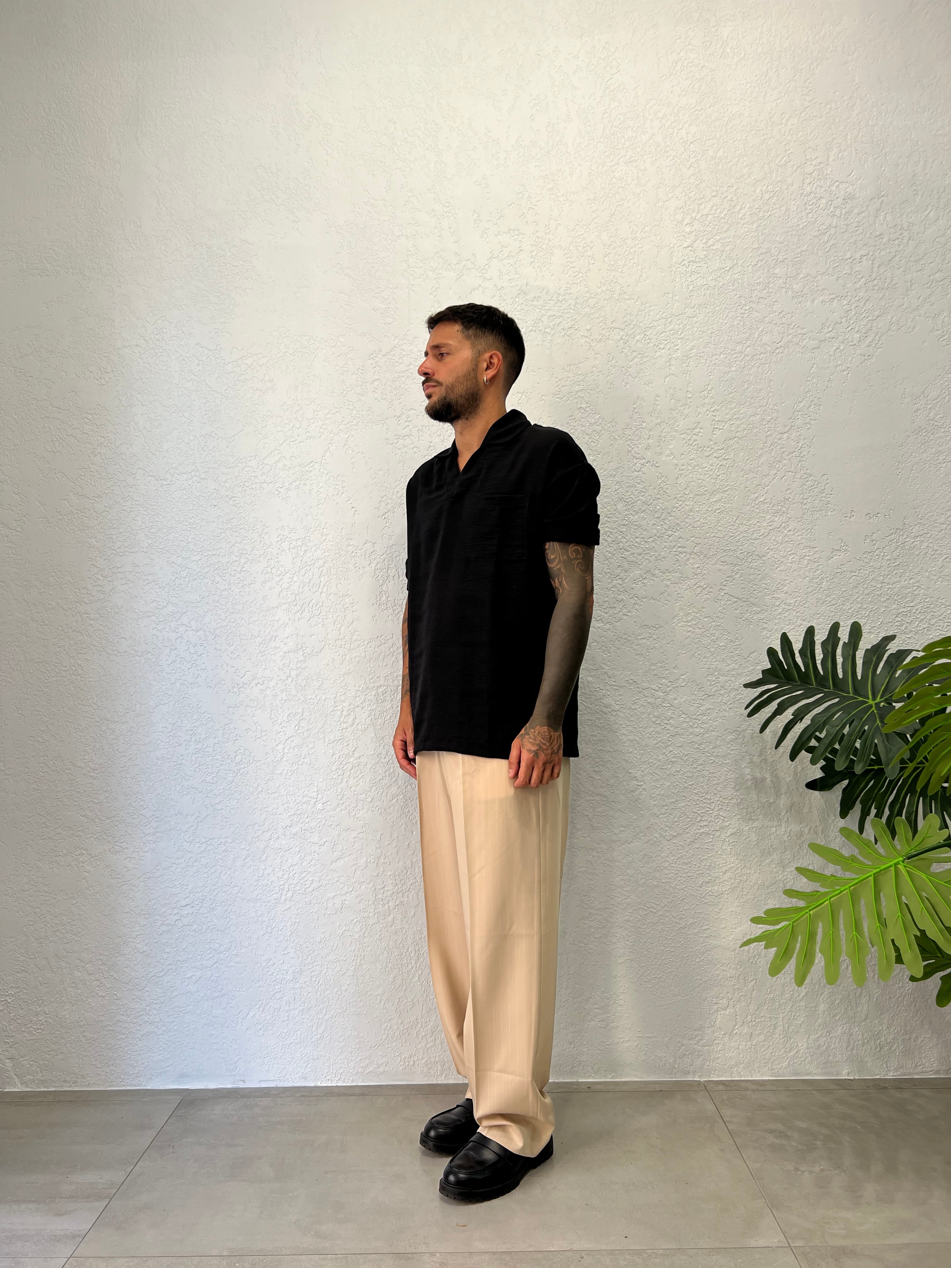 Polo Scollo V con Taschino
