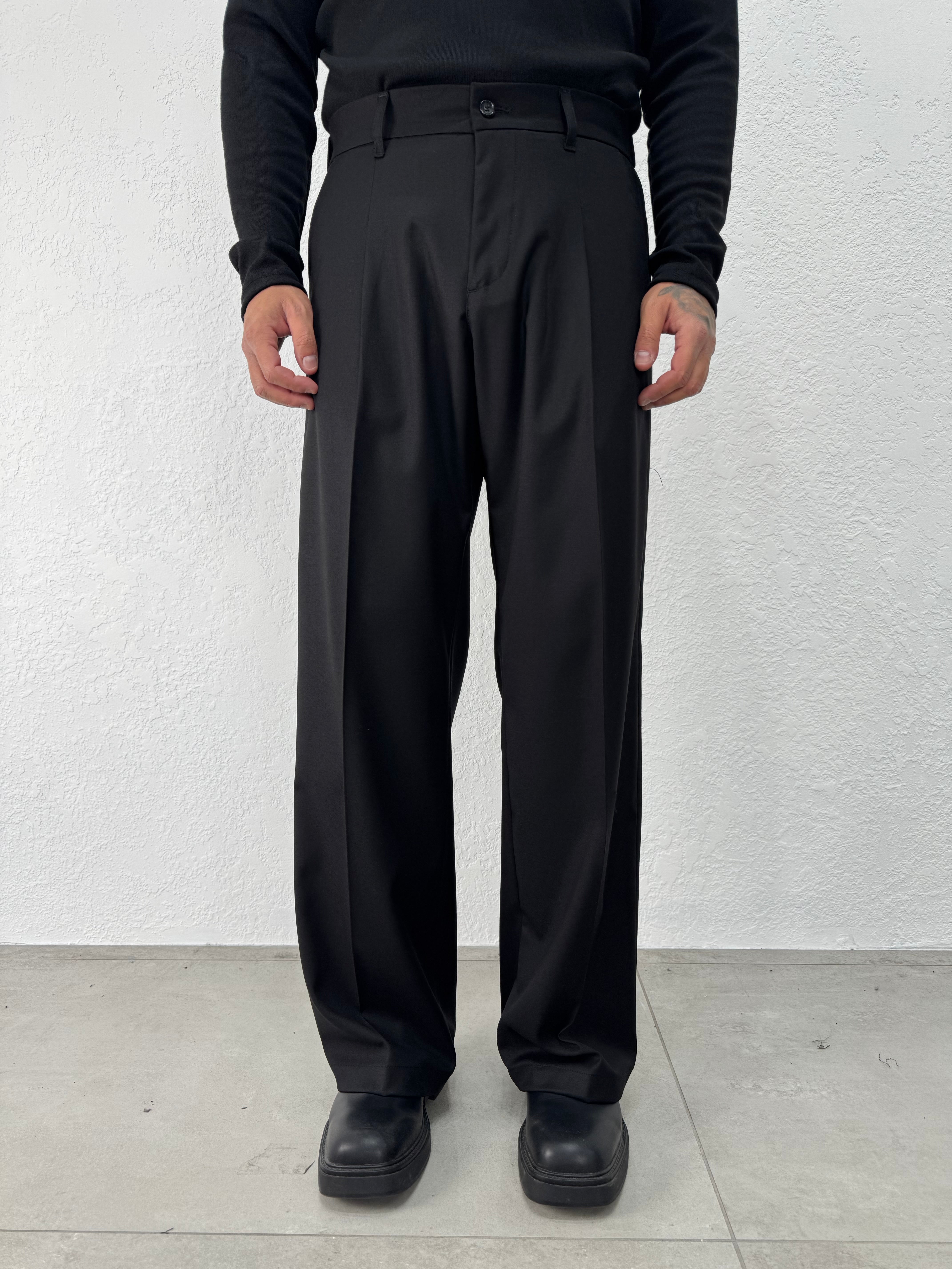 PANTALONE KARL MOLLA BOTTONE FONDO AMPIO