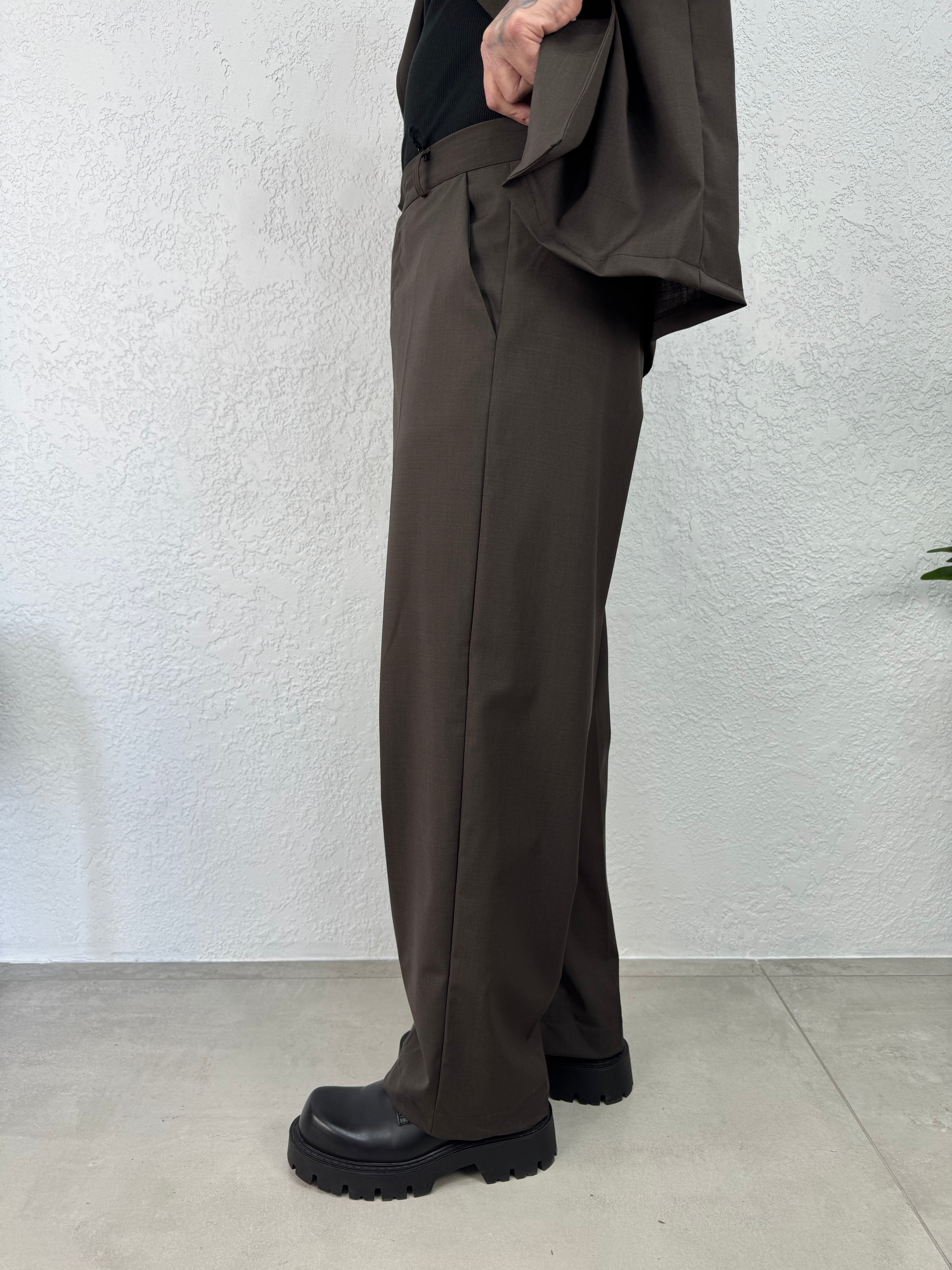 Pantalone Coordinato Camicia Monopetto