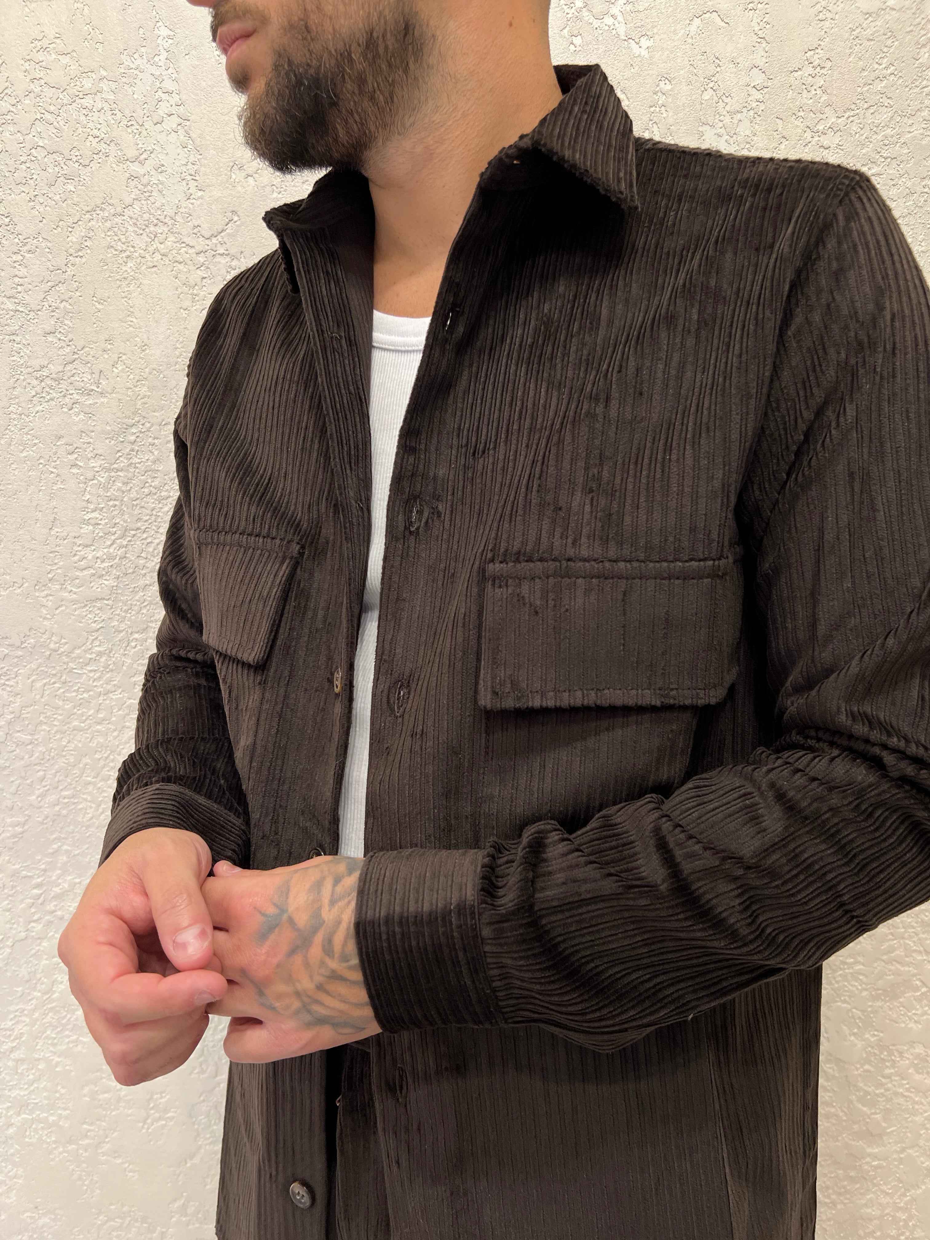 Camicia in Velluto Coordinato