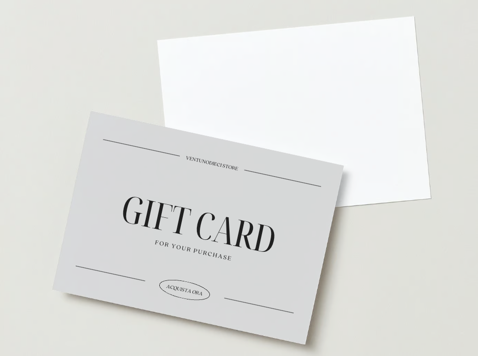 Gift Card by Ventunodieci Store