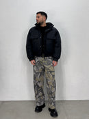 PUFFER CON TASCONI E MOLLA