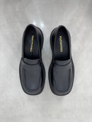 COLLEGE IN PELLE PUNTA QUADRATA