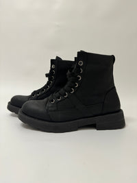 Anfibi in Pelle Nero