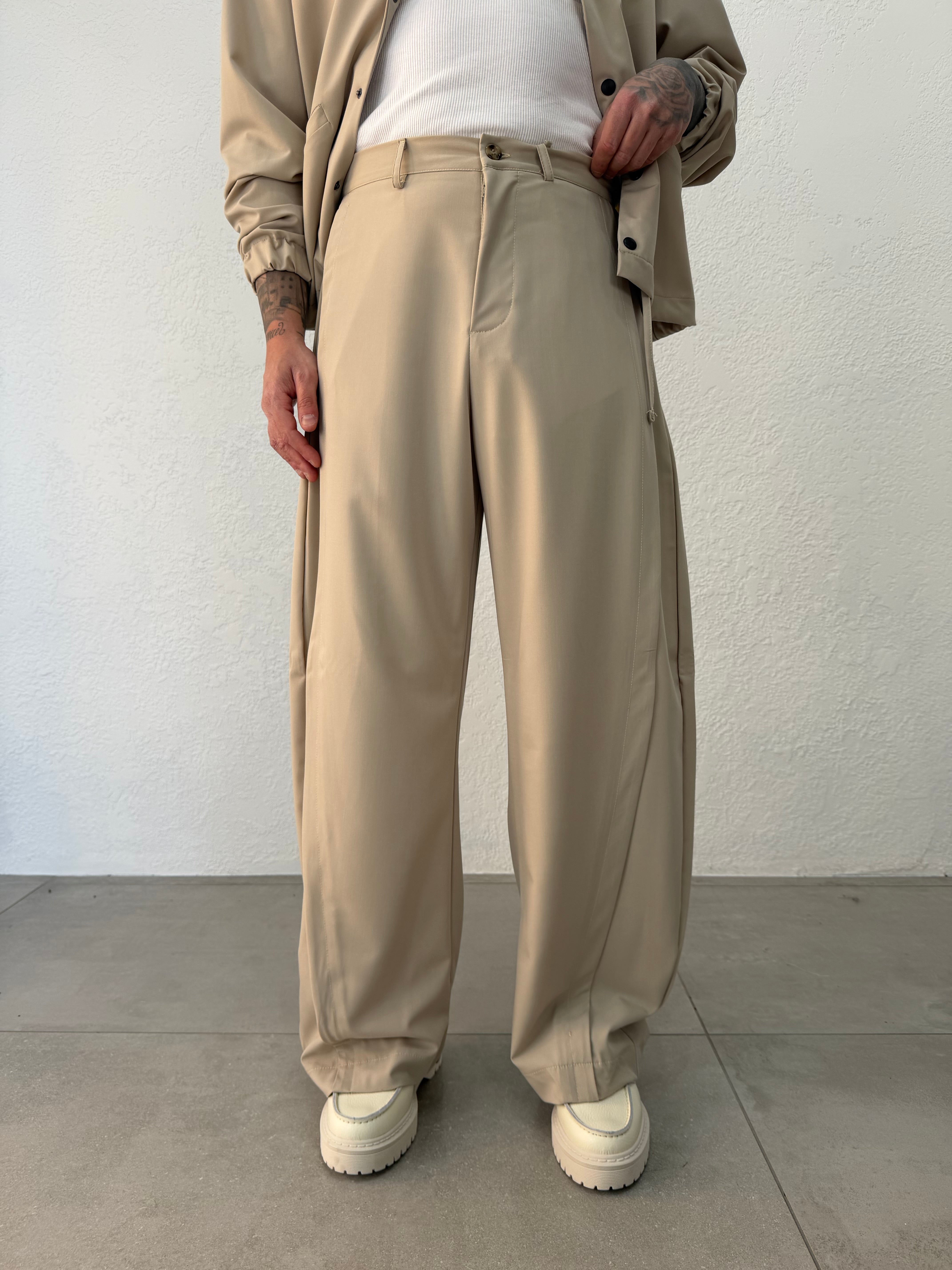 PANTALONE PINCES LATERALE MIDWEST