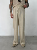 PANTALONE SAFARI CON MOLLA FONDO AMPIO