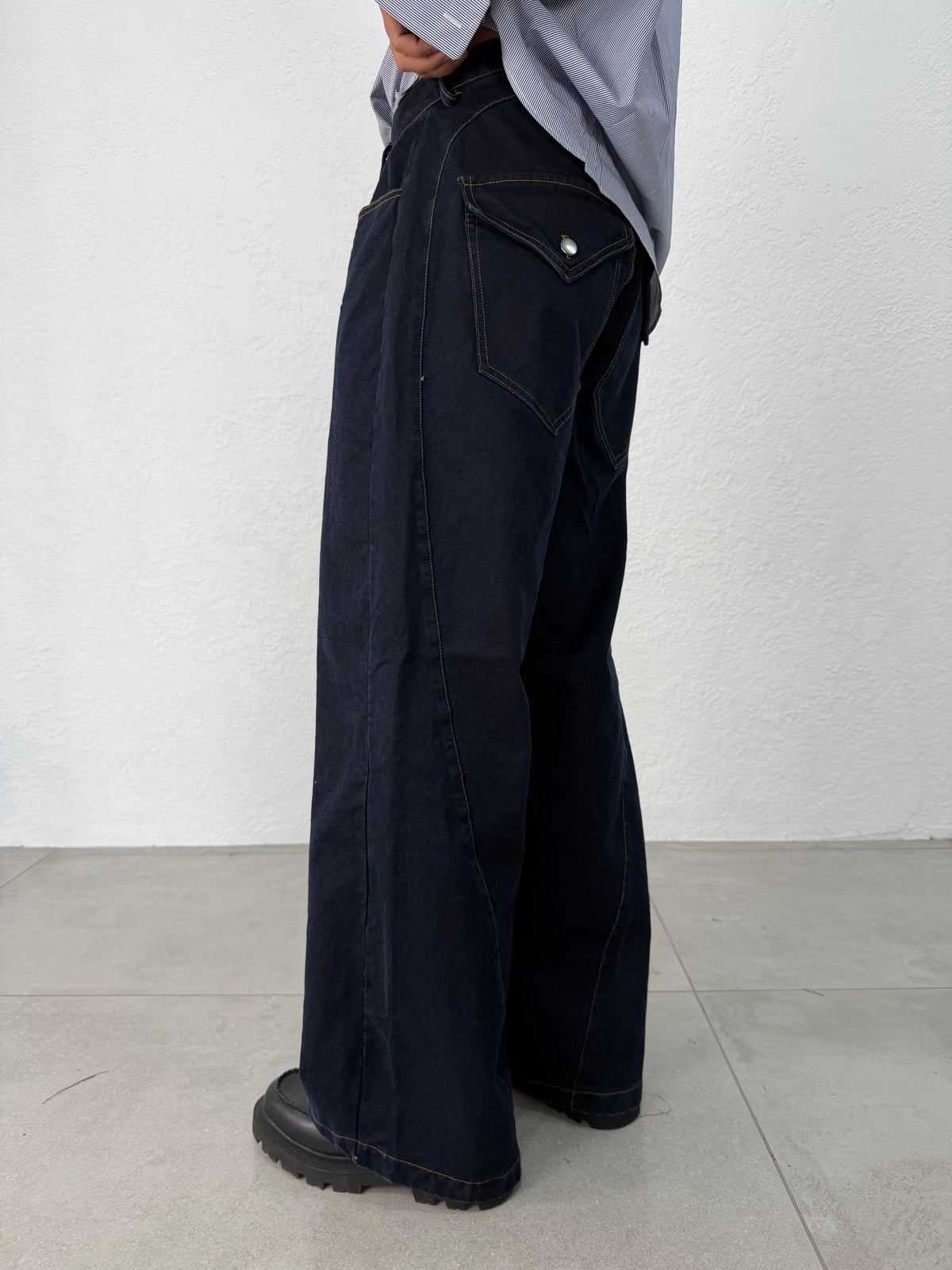 JEANS WIDE LEG