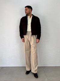 JACKET CROPPED COORDSET BALOON