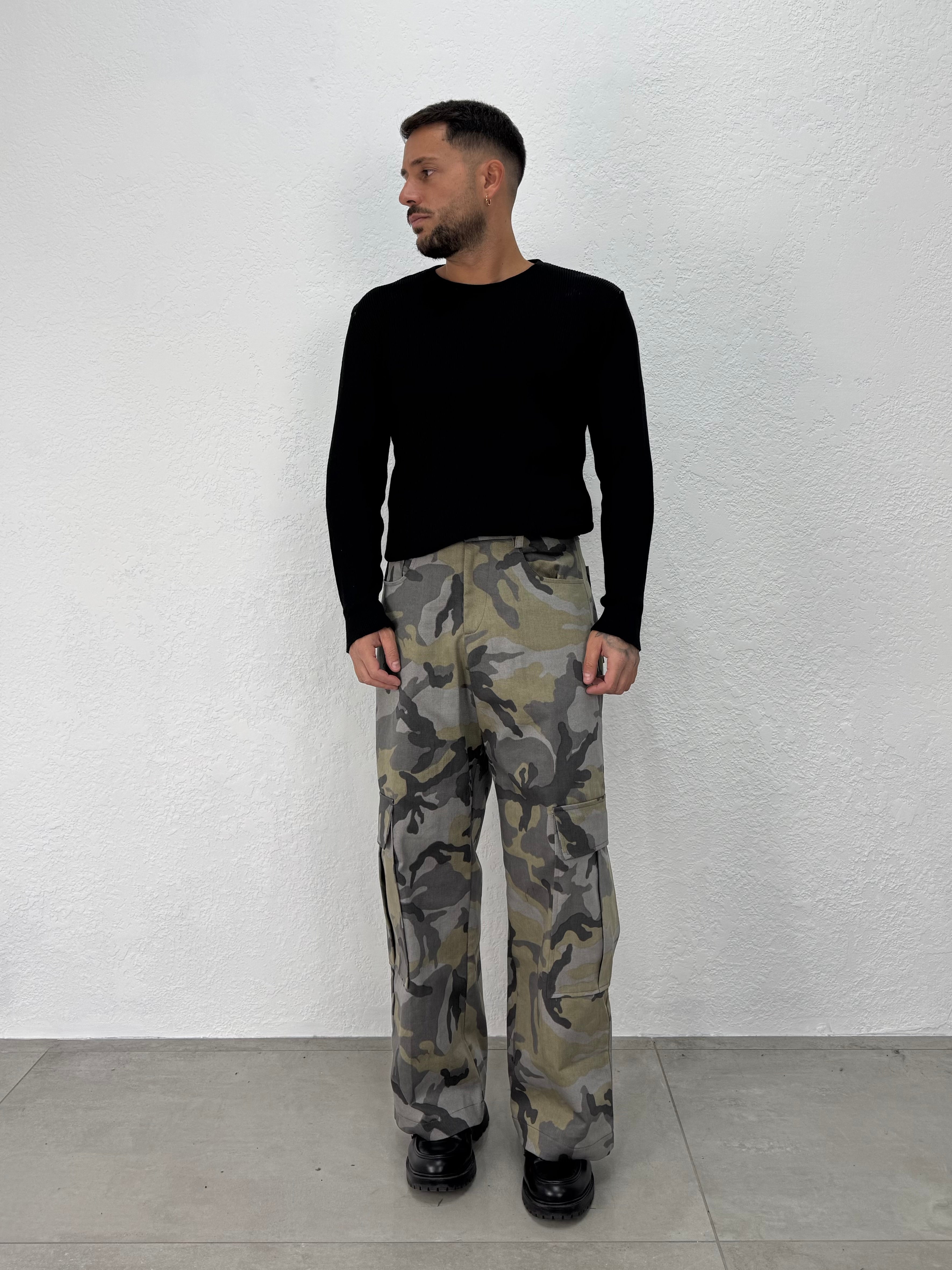 MAGLIA MISTO LANA STRUTTURATA