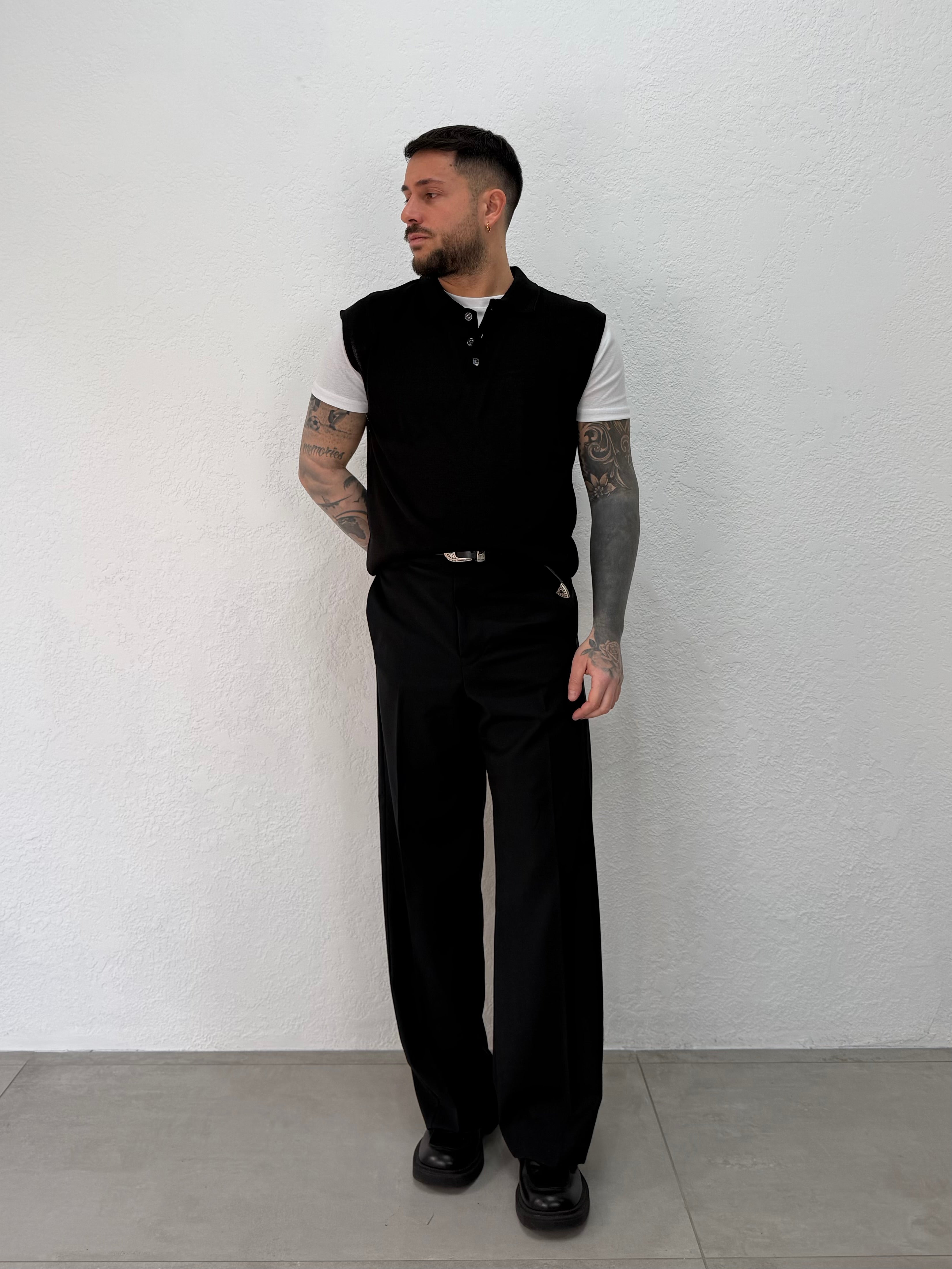 POLO IN FILO GIRO MANICA