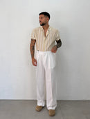 CAMICIA IN FILO RIGATA
