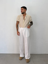 CAMICIA IN FILO RIGATA