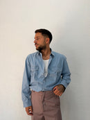 CAMICIA OVER CHAMBRAY
