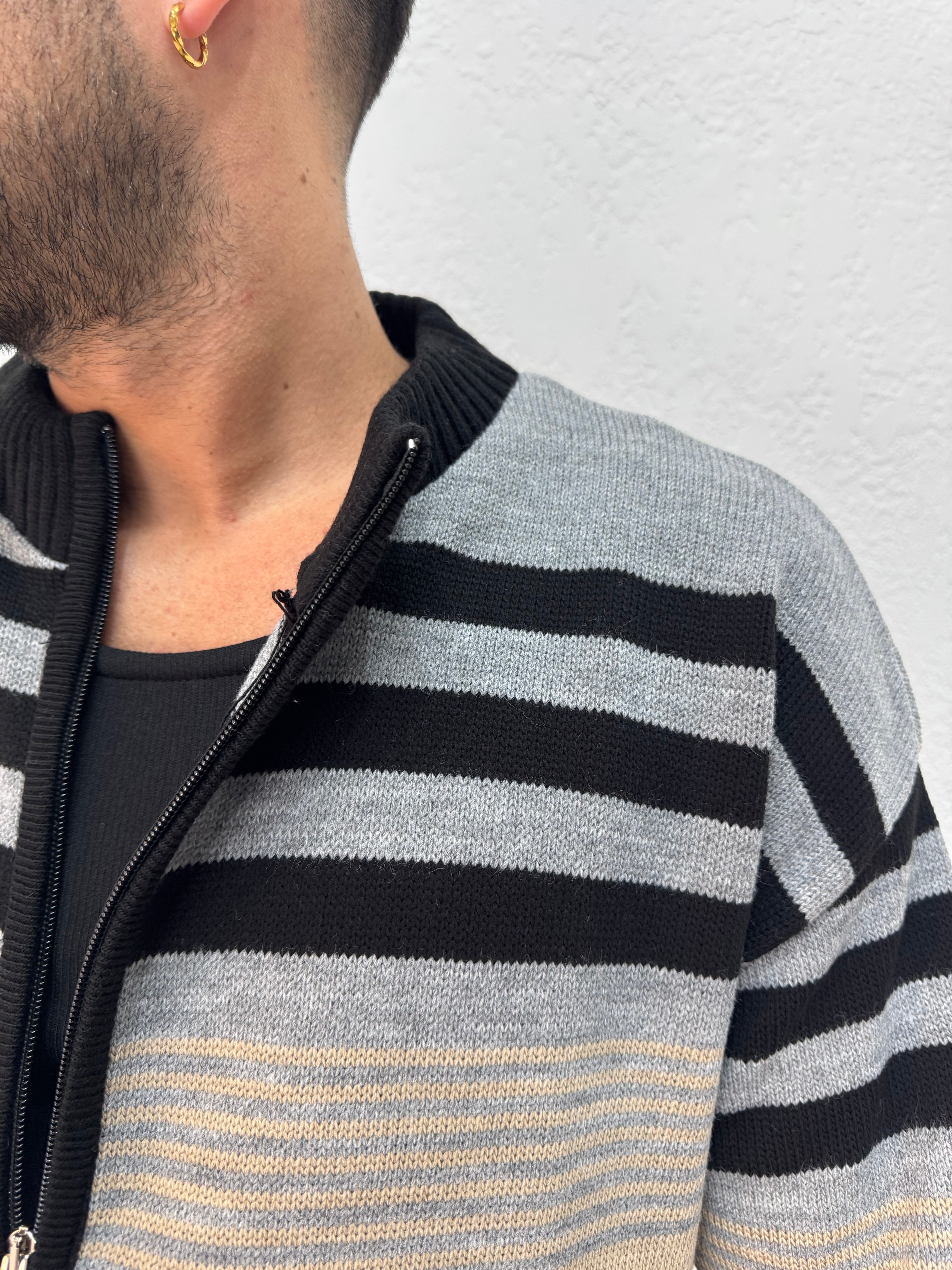CARDIGAN FULL ZIP A FASCE