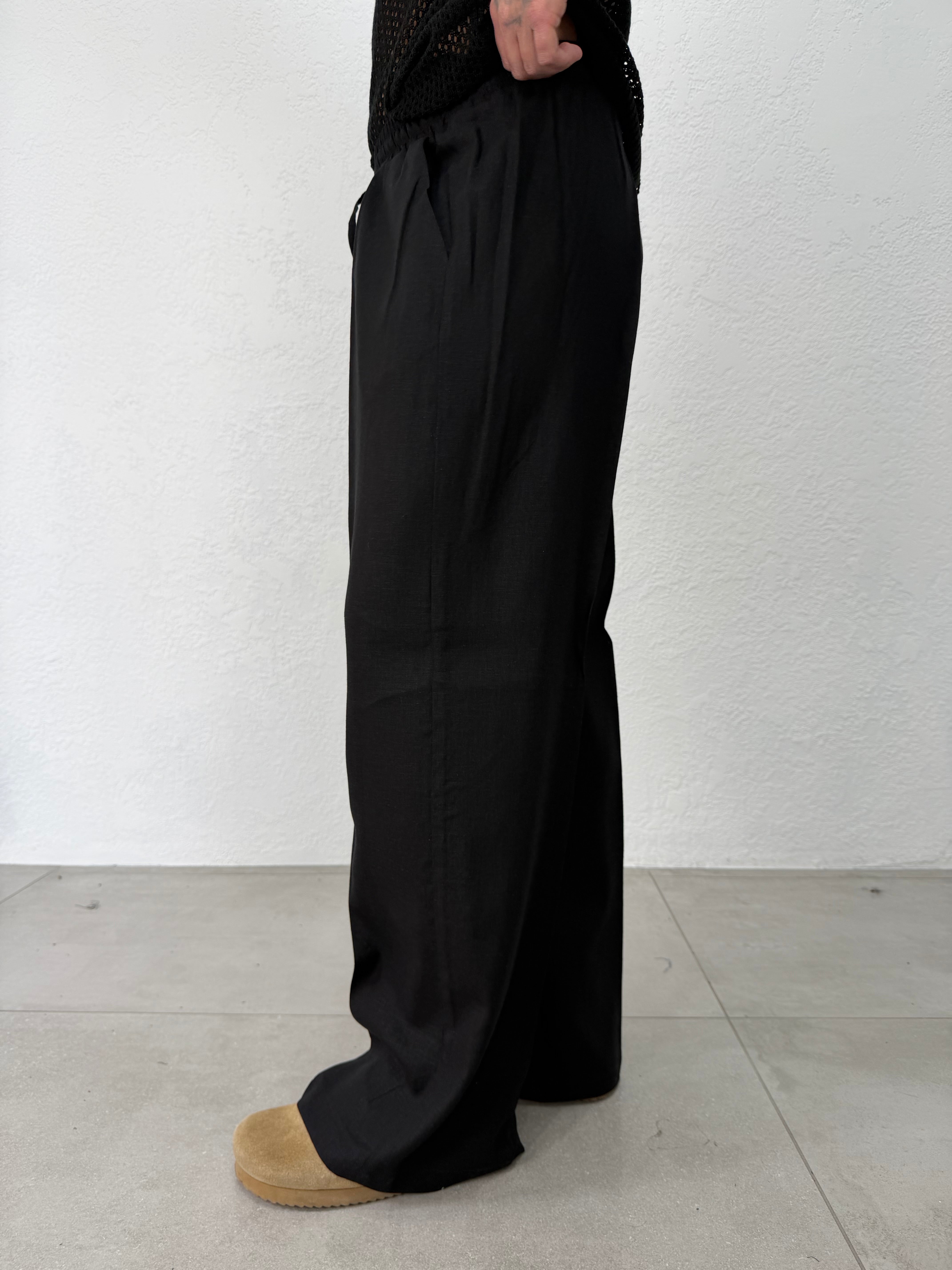 PANTALONE SAFARI CON MOLLA FONDO AMPIO