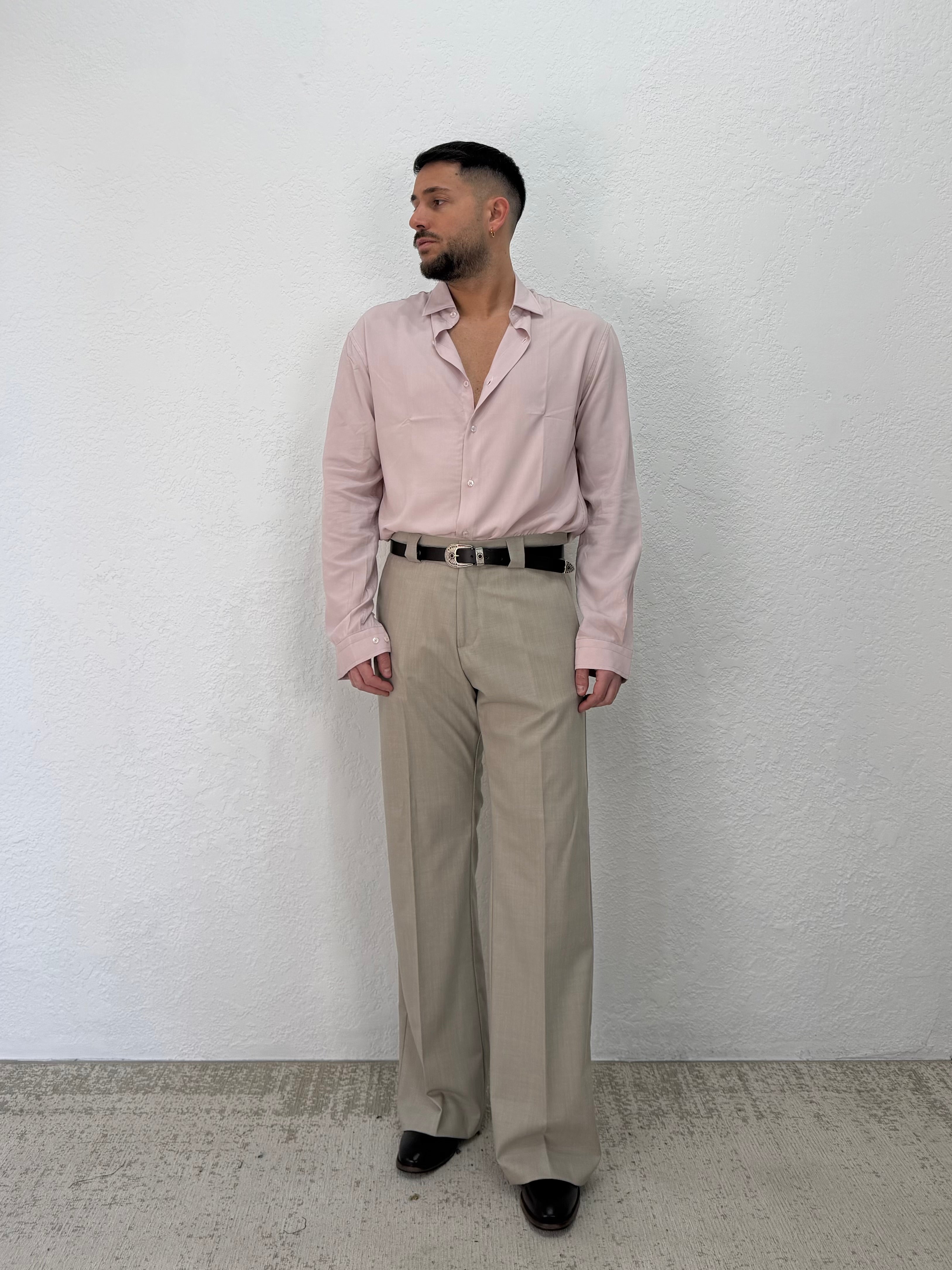 CAMICIA IN VISCOSA OVER