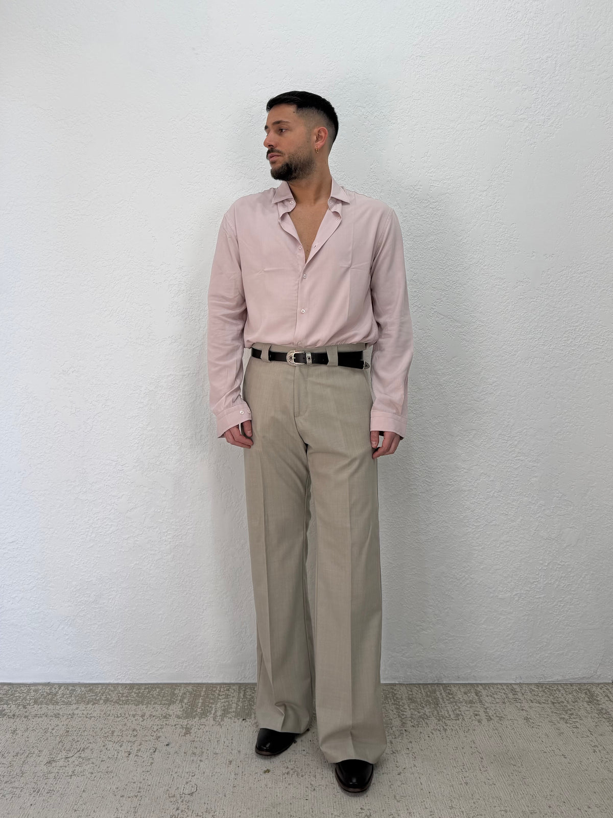 CAMICIA IN VISCOSA OVER