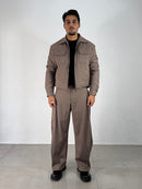 JACKET CROPPED COORDSET BALOON
