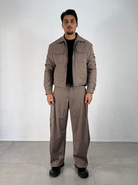 JACKET CROPPED COORDSET BALOON