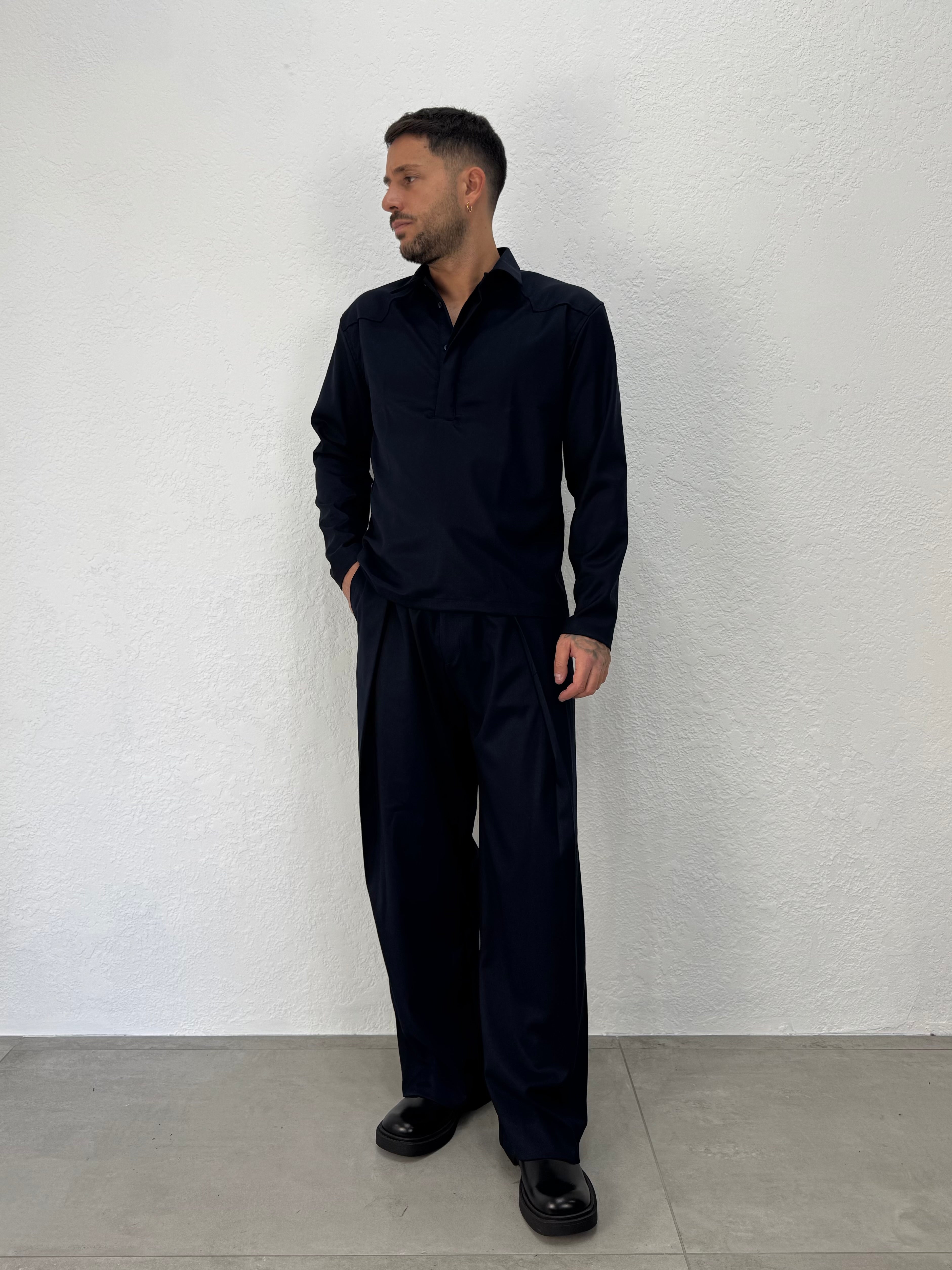 PANTALONE PINCES LATERALE SMITH