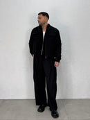 JACKET CROPPED COORDSET BALOON